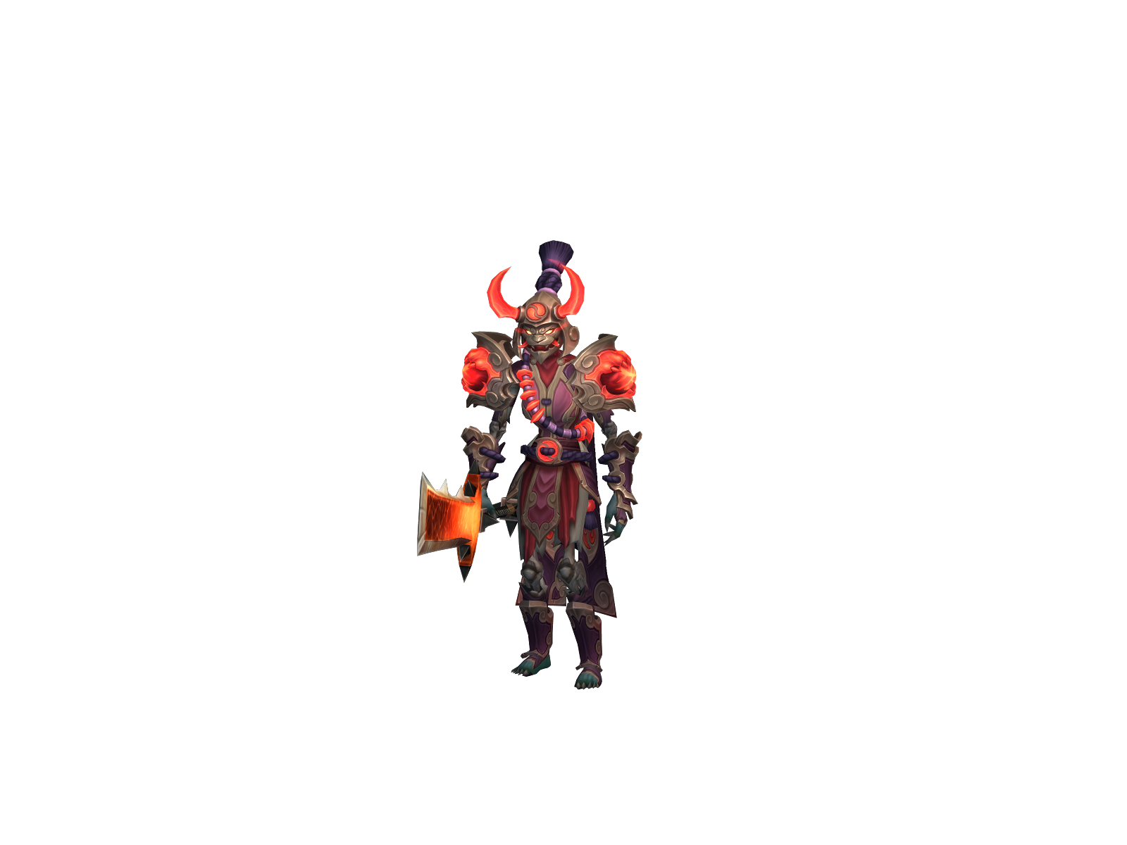 Ioretth 3D character render