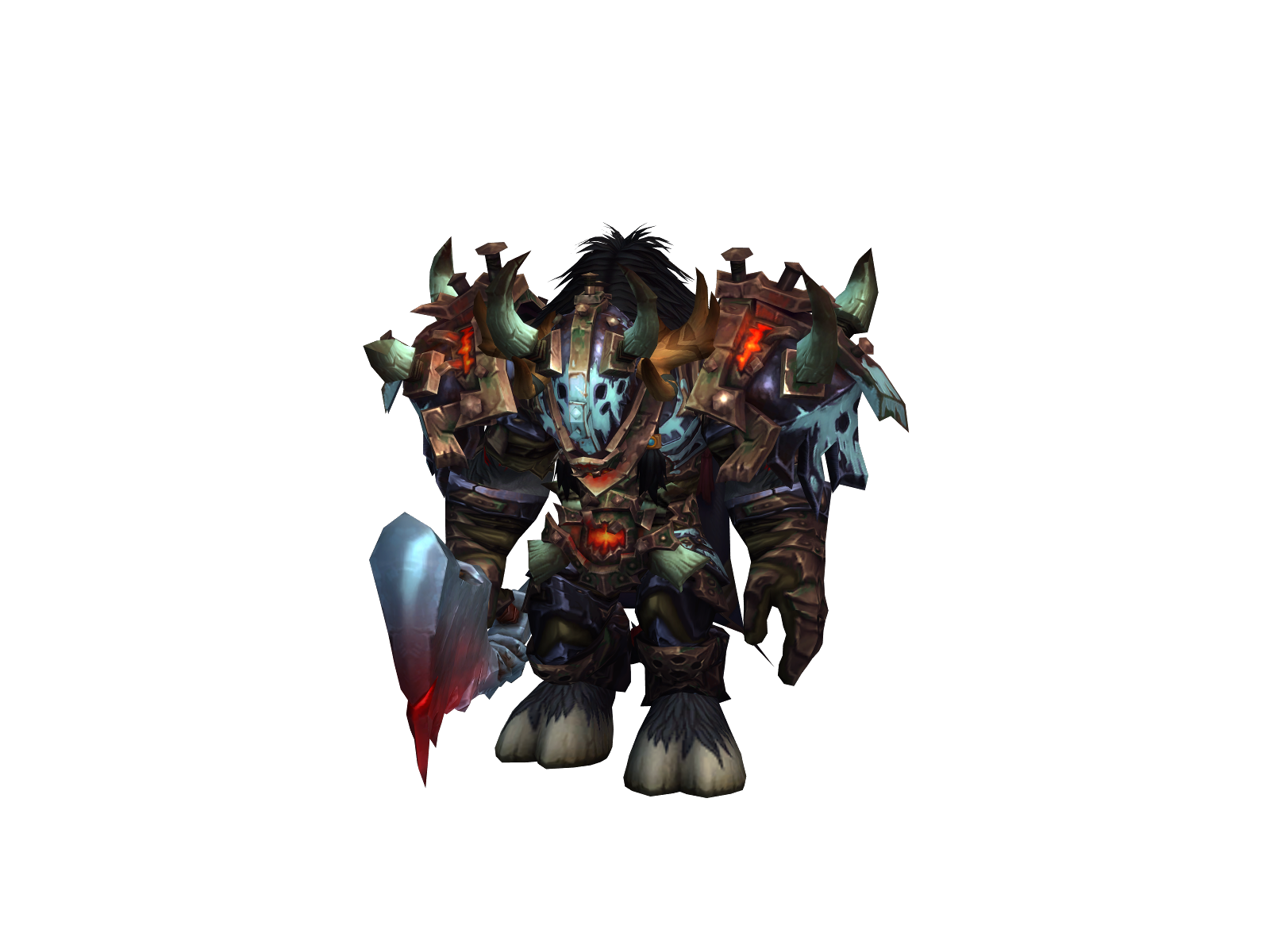 Yvorlsaur 3D character render