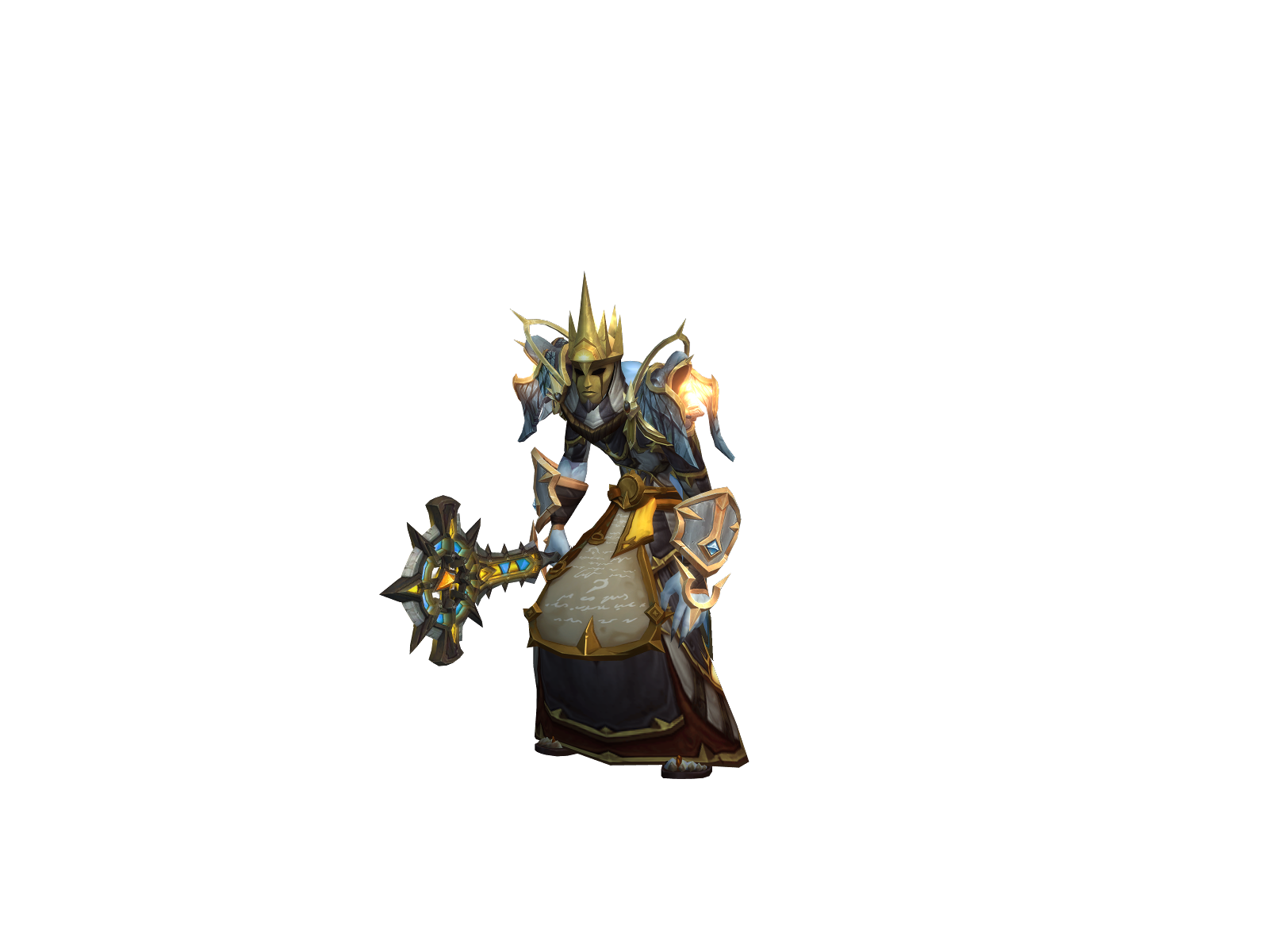 Altarpriest 3D character render