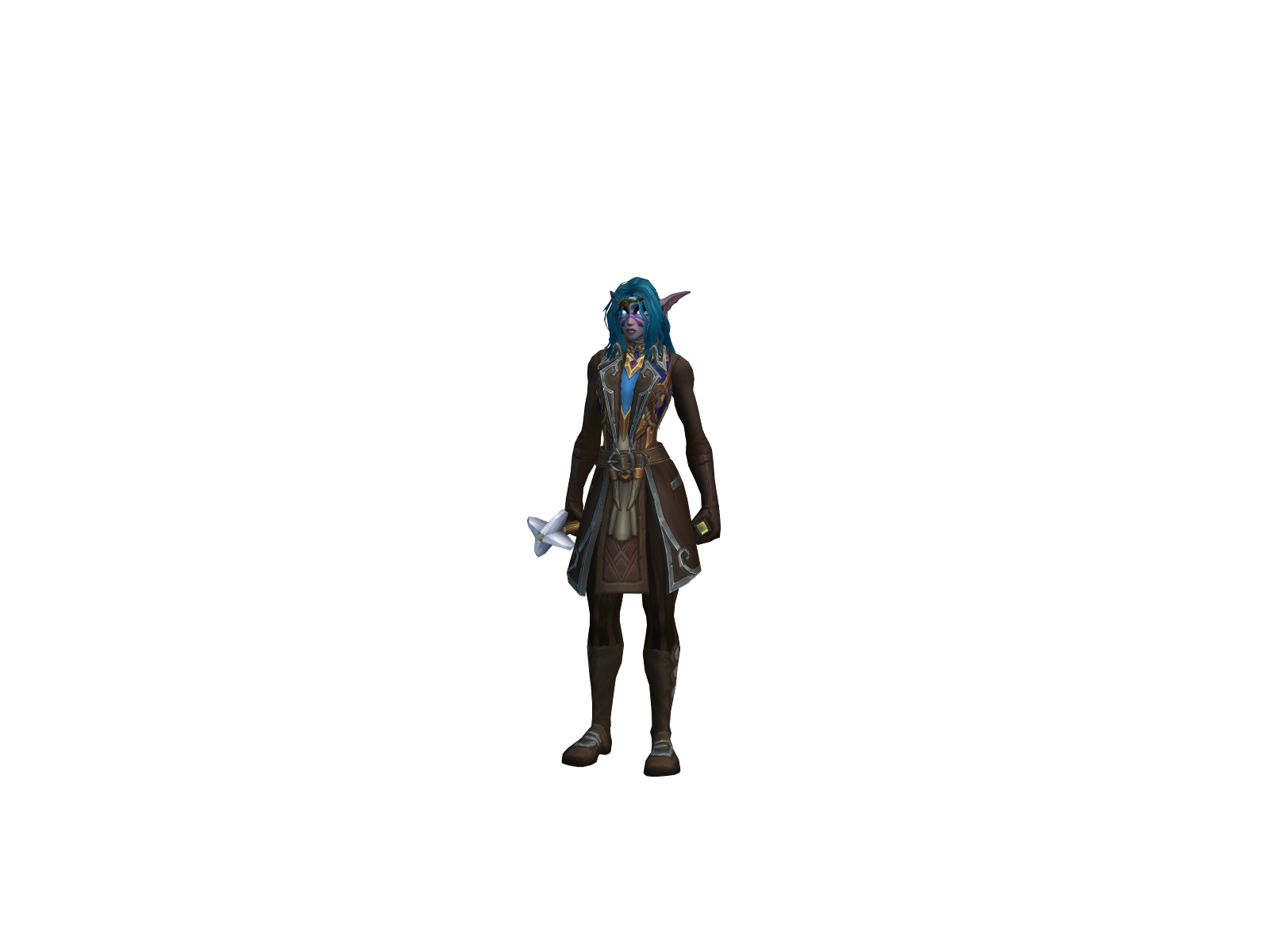 Silpona 3D character render