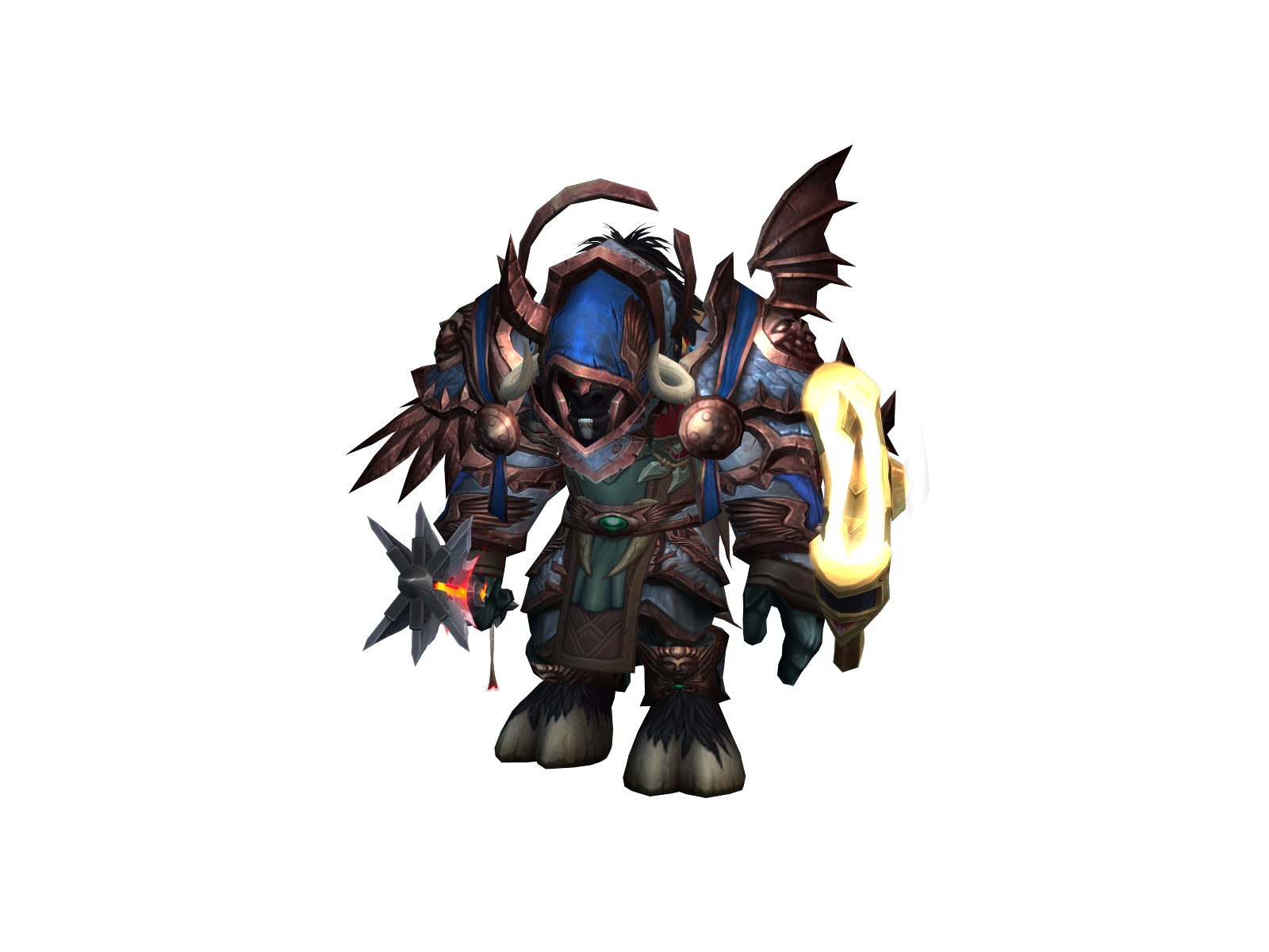 Iecsó 3D character render