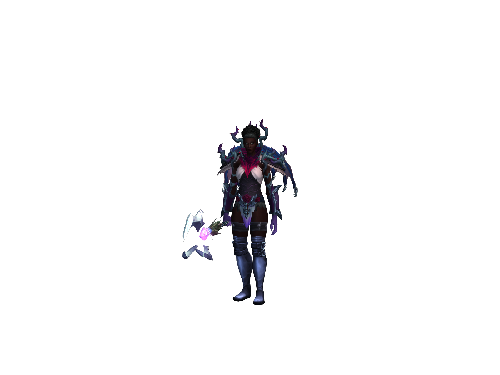 Elbotlock 3D character render