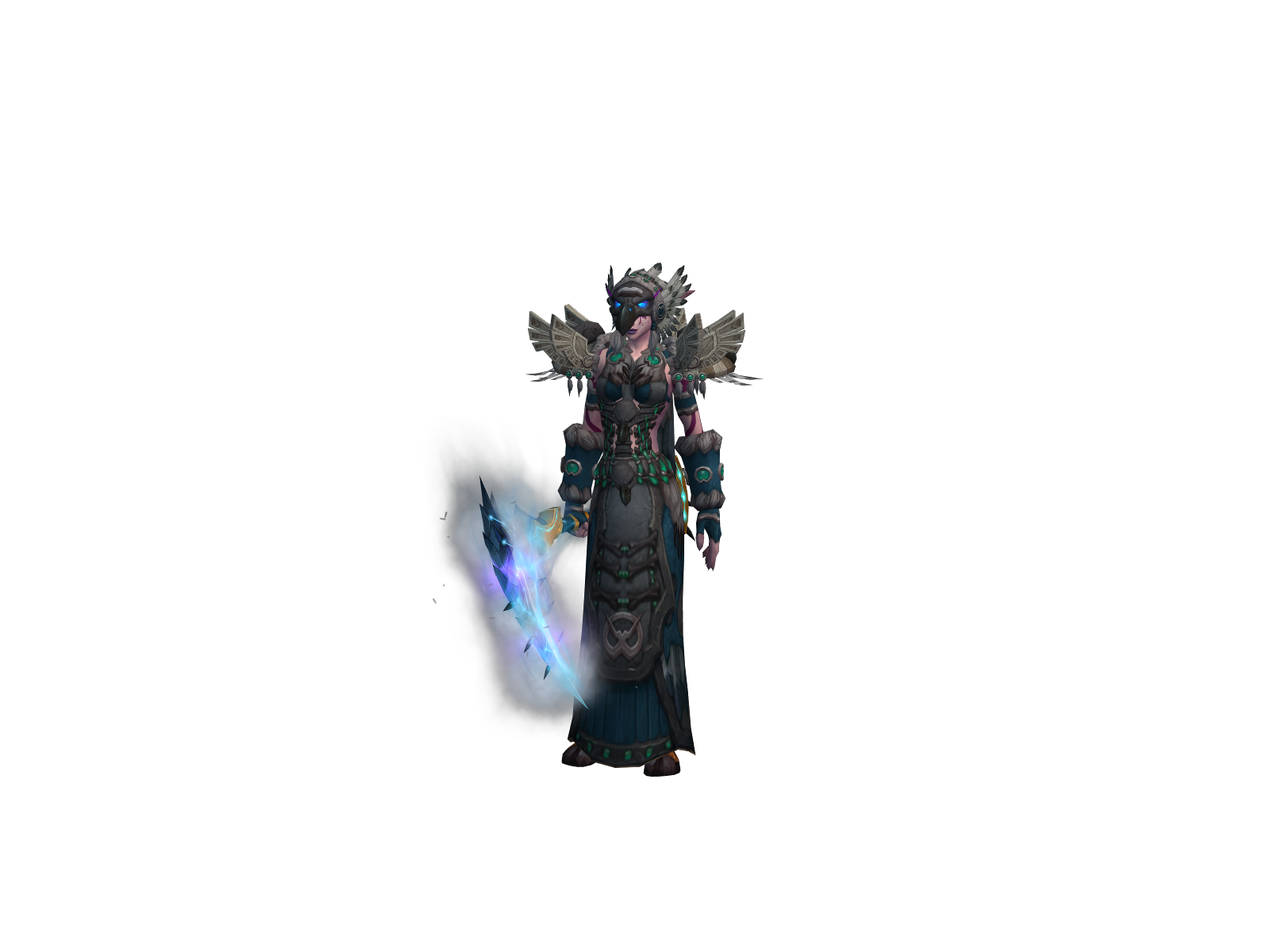 Fremor 3D character render