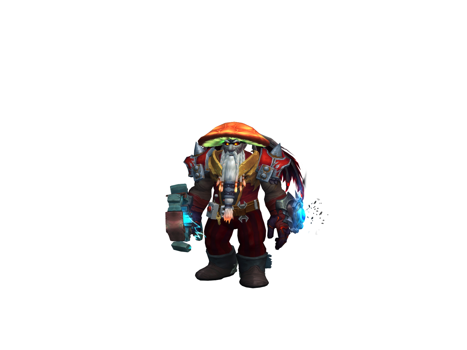 Artichoka 3D character render