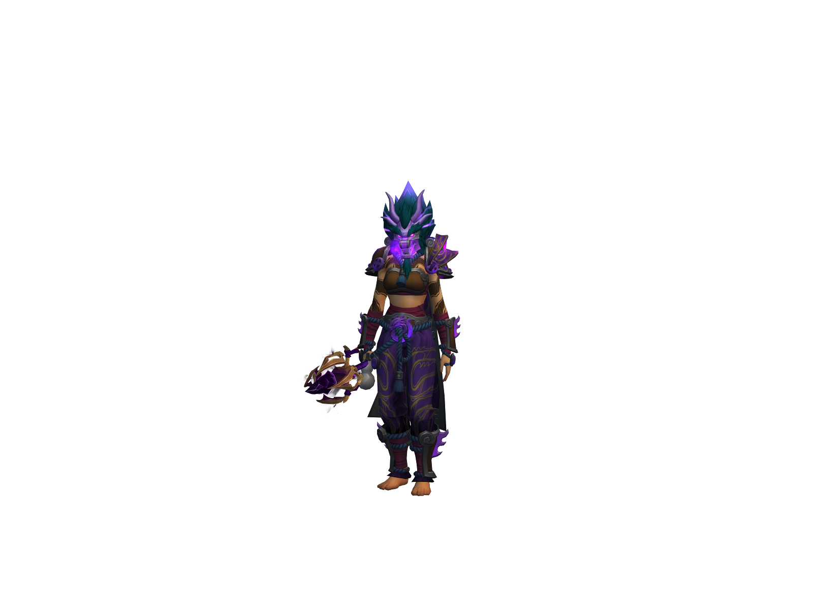 Bebs 3D character render
