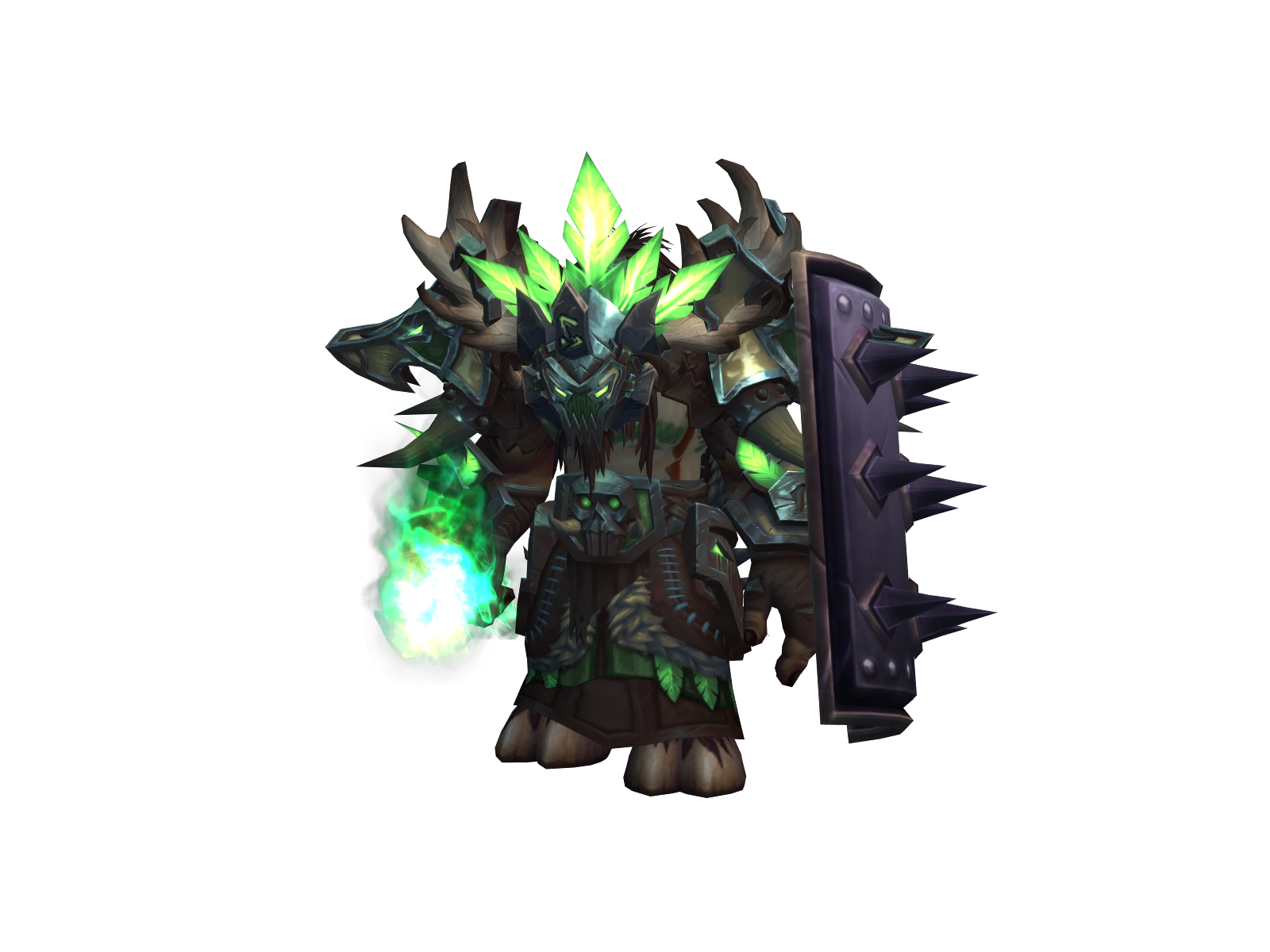 Haagre 3D character render