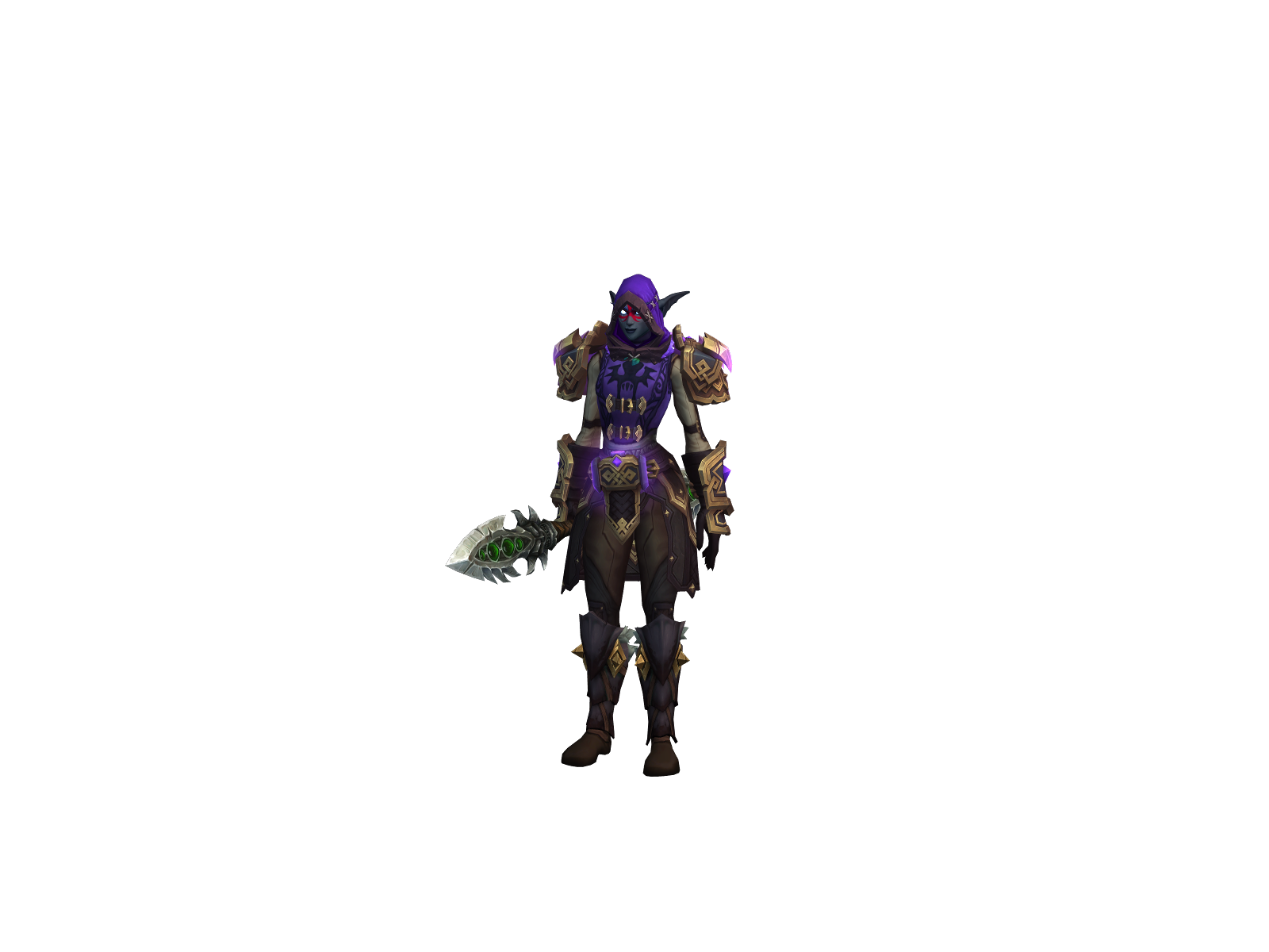 Killed 3D character render