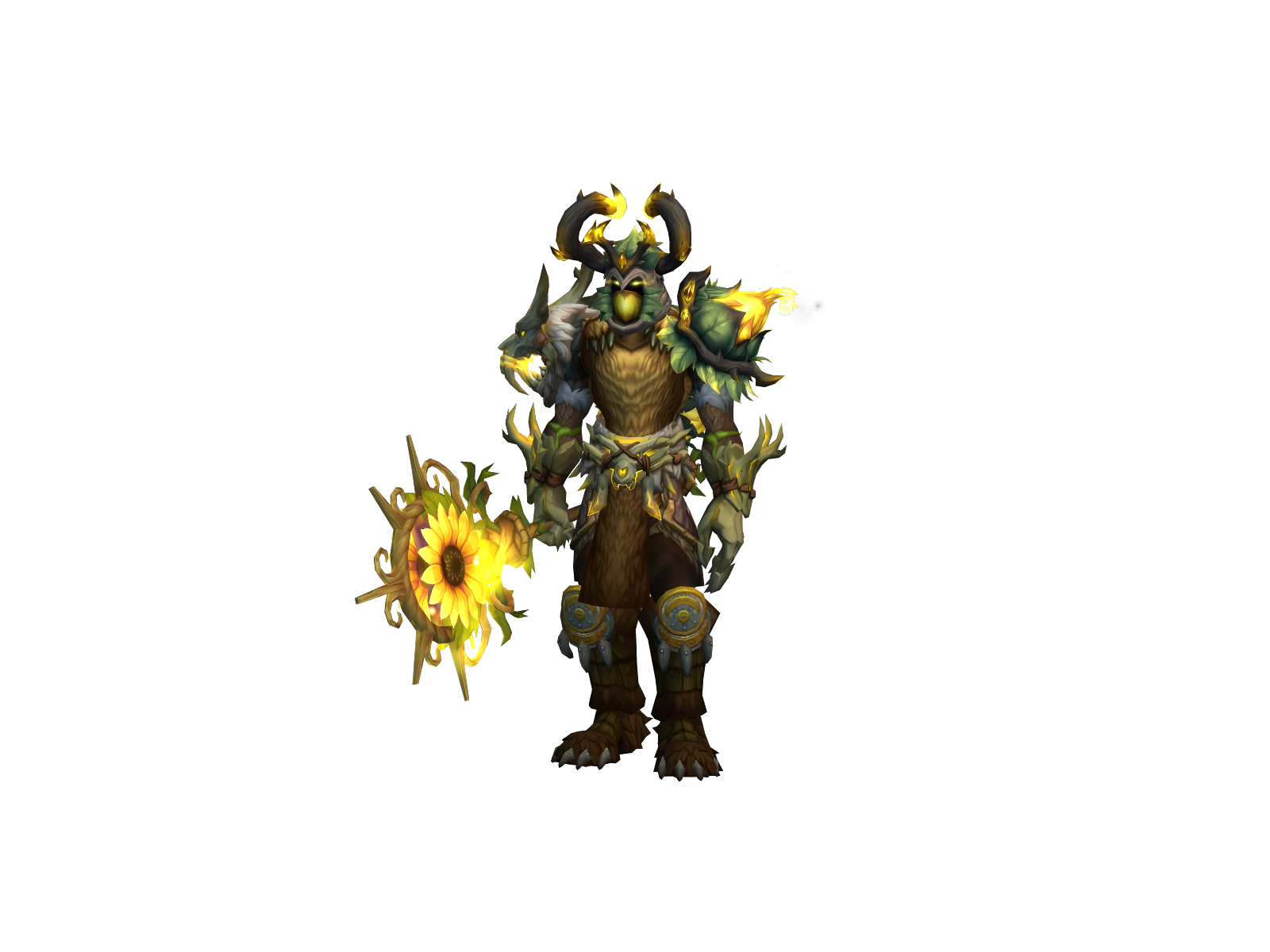 Iúwùl 3D character render
