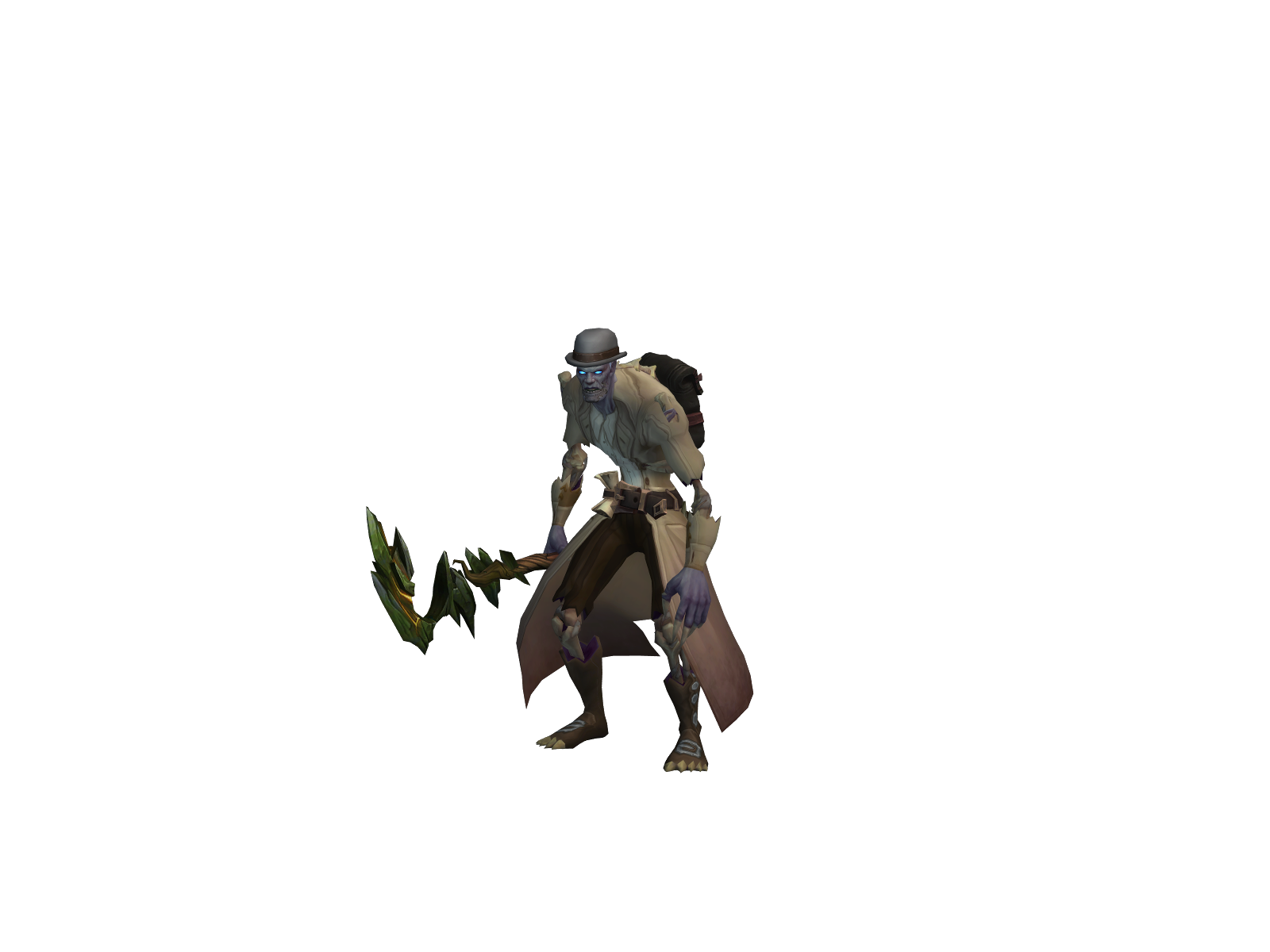 Frostbity 3D character render