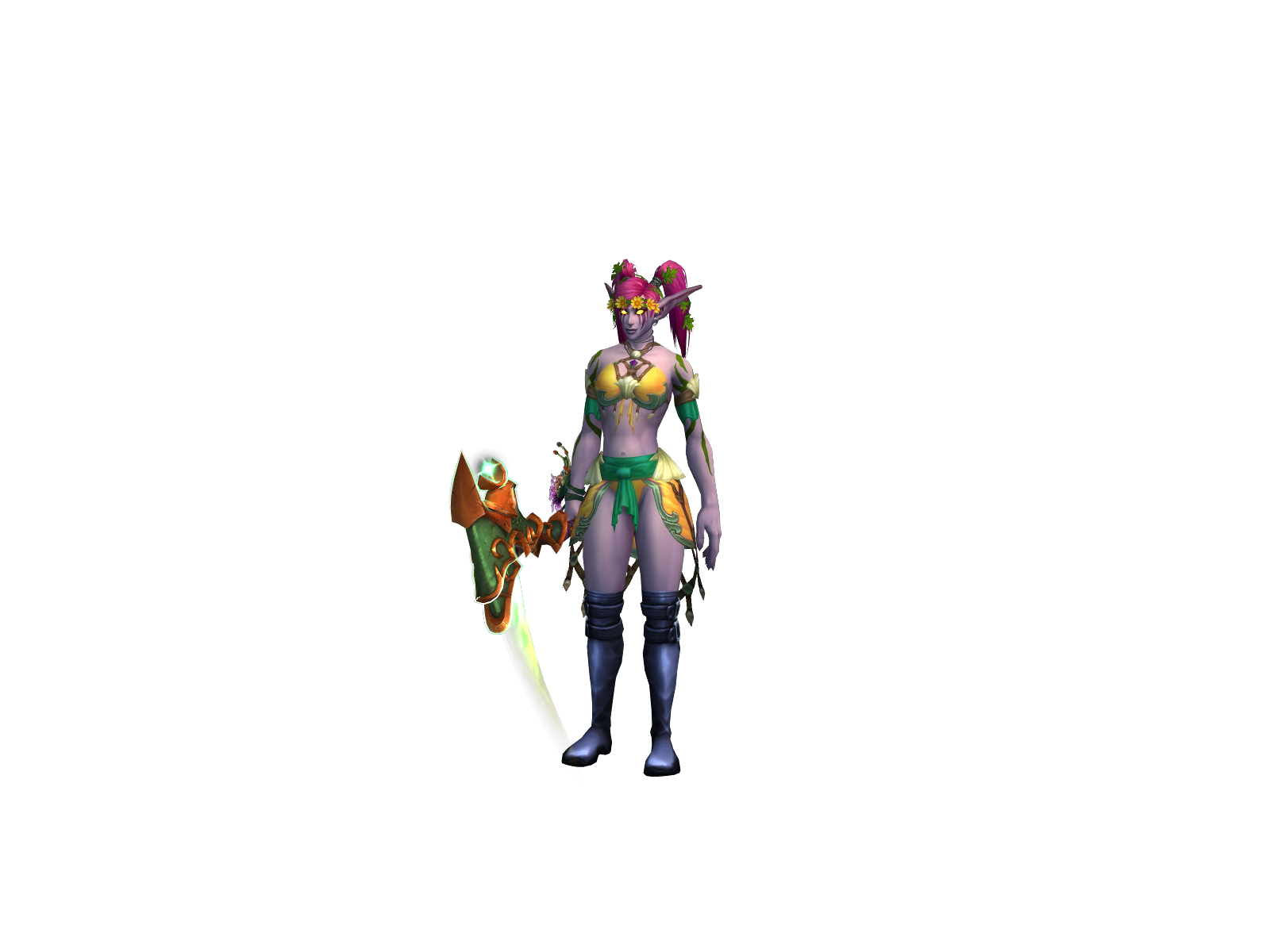 Sanityclaws 3D character render