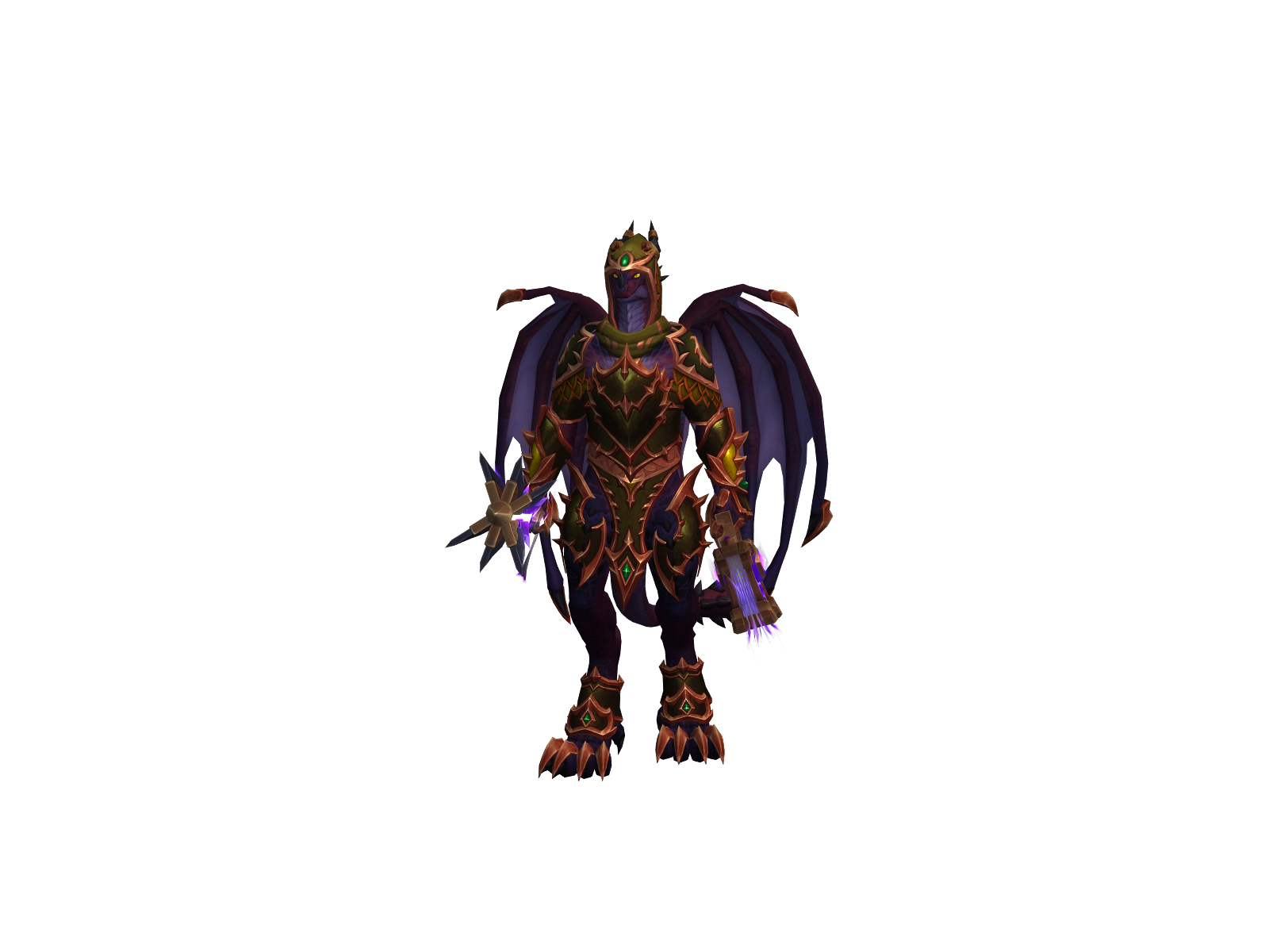 Trogdorr 3D character render