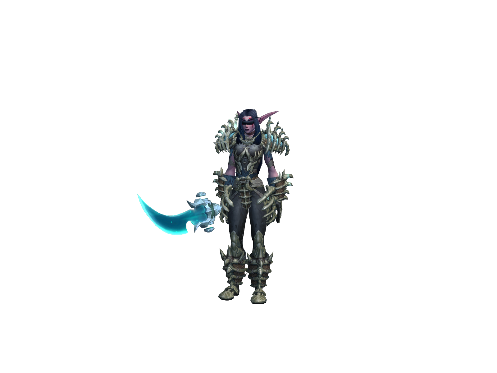 Elzäqt 3D character render
