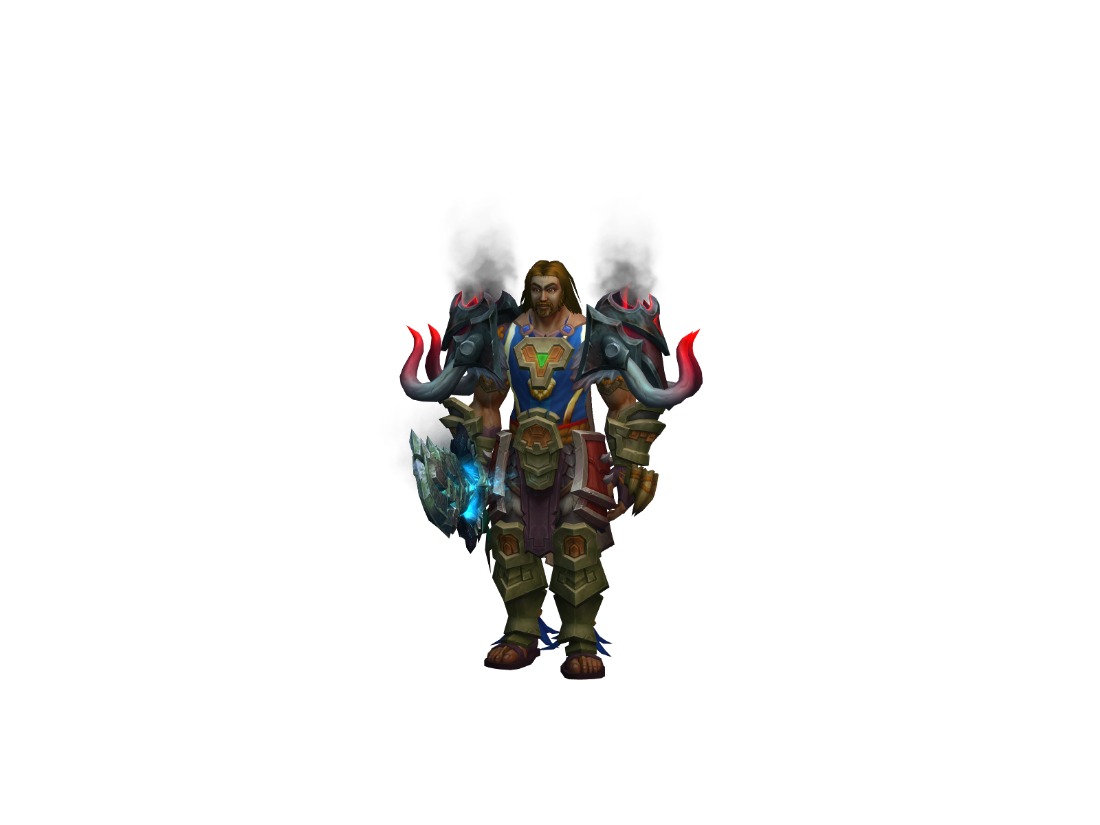 Chargenspin 3D character render