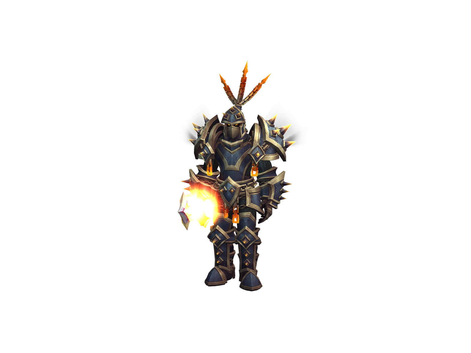 Kriszwarr 3D character render