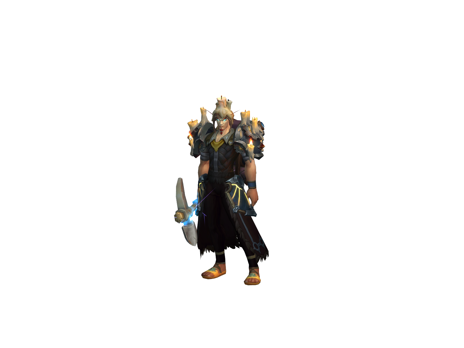 Poachu 3D character render