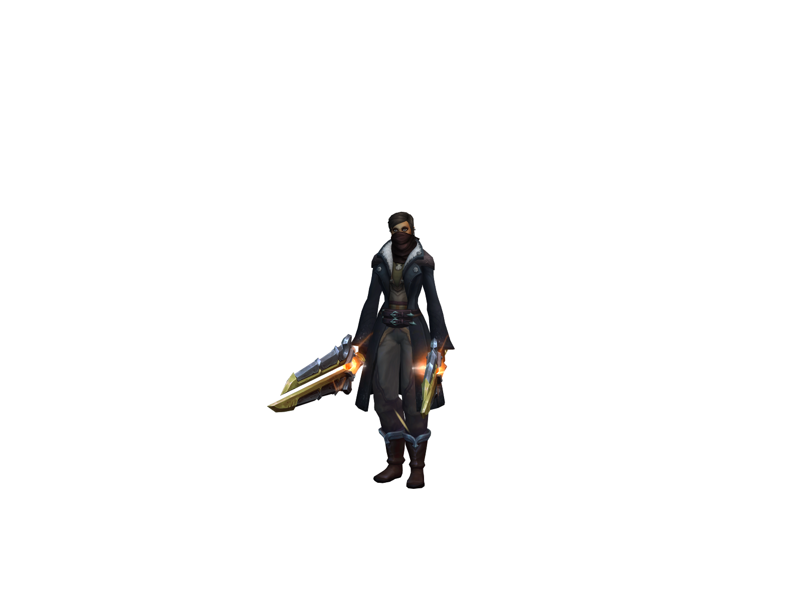 Falseflag 3D character render