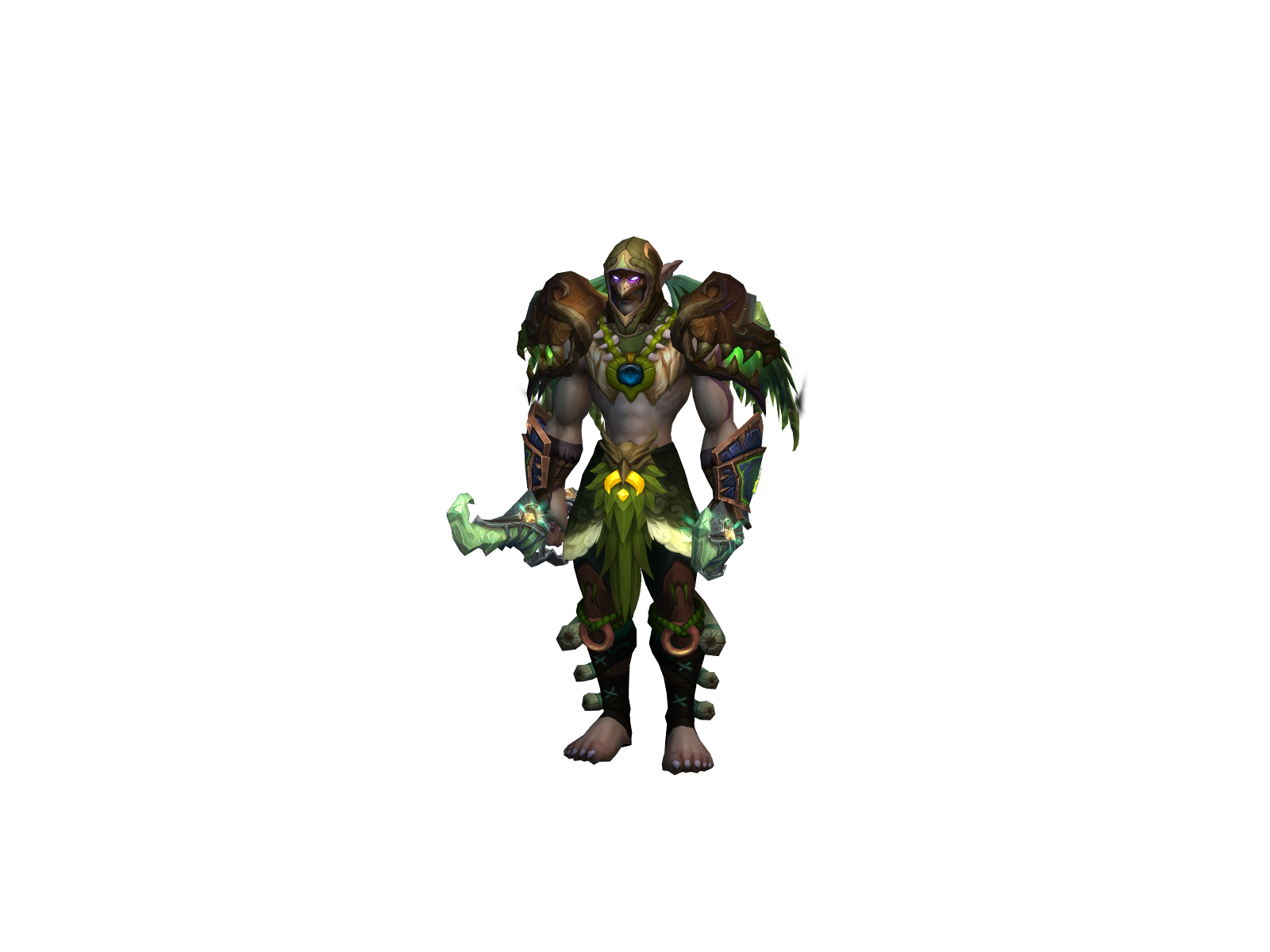 Krows 3D character render