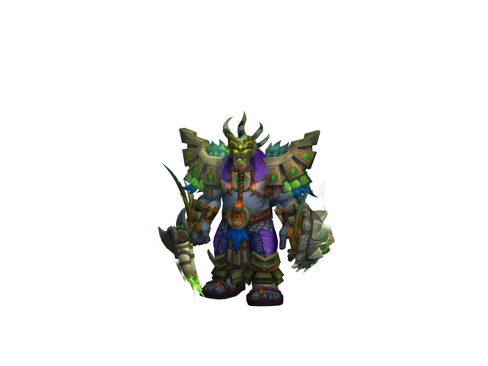 Aquad 3D character render