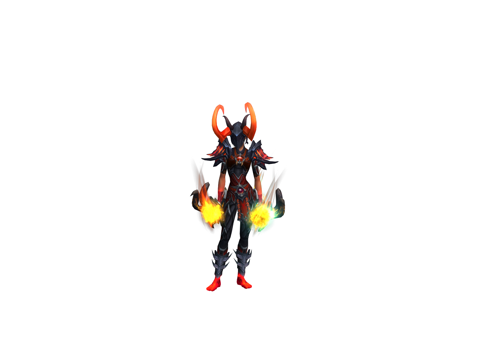 Daeyra 3D character render