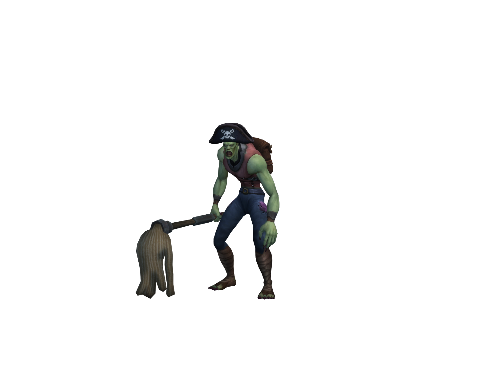 Kierewiet 3D character render