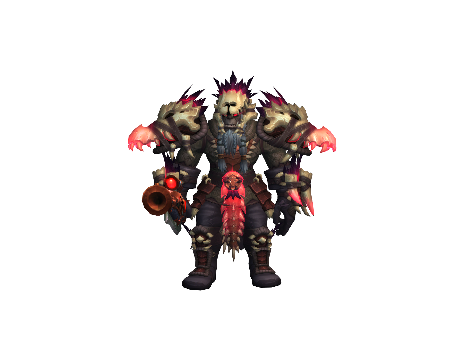 Xonar 3D character render