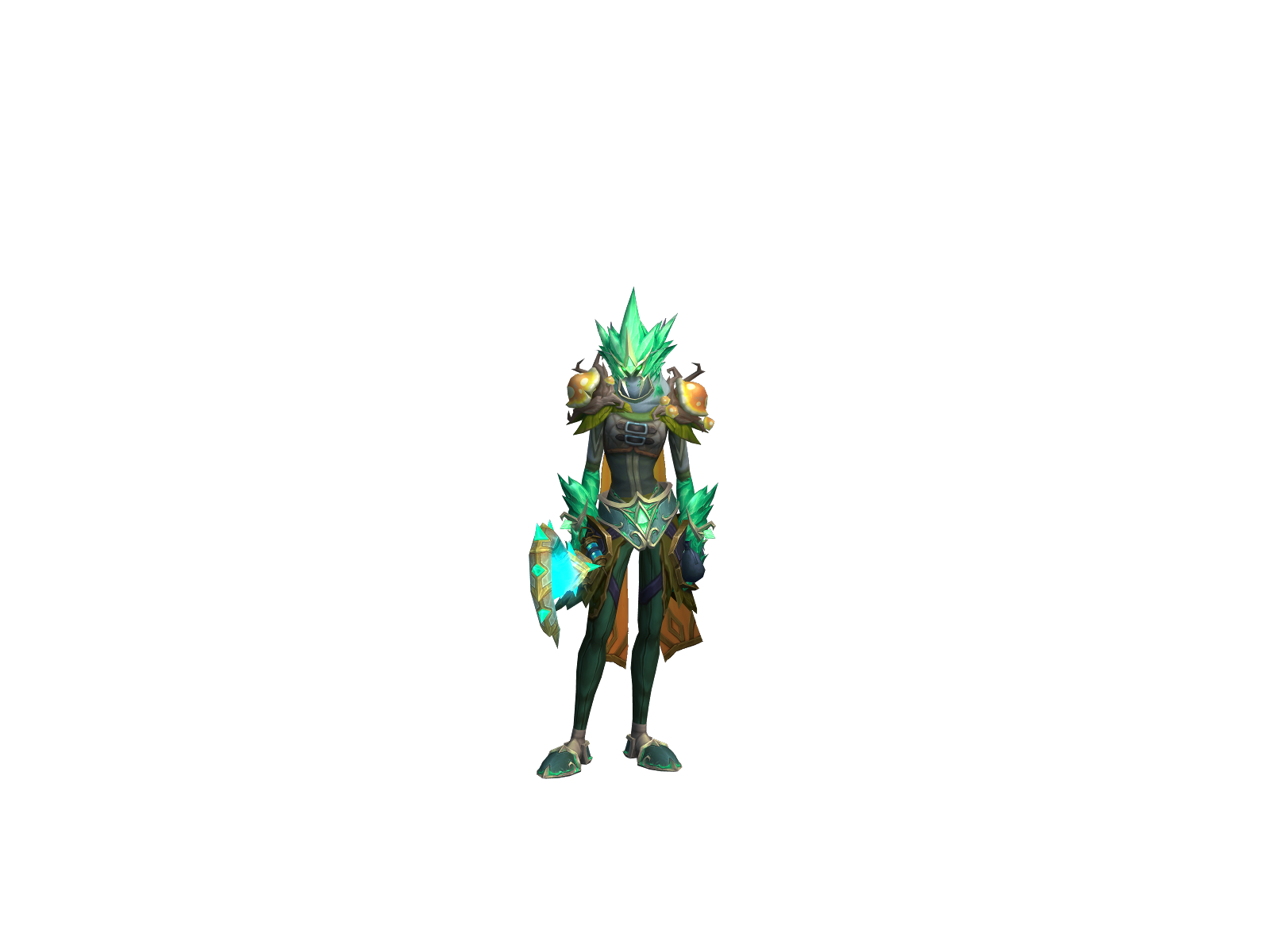Crobât 3D character render