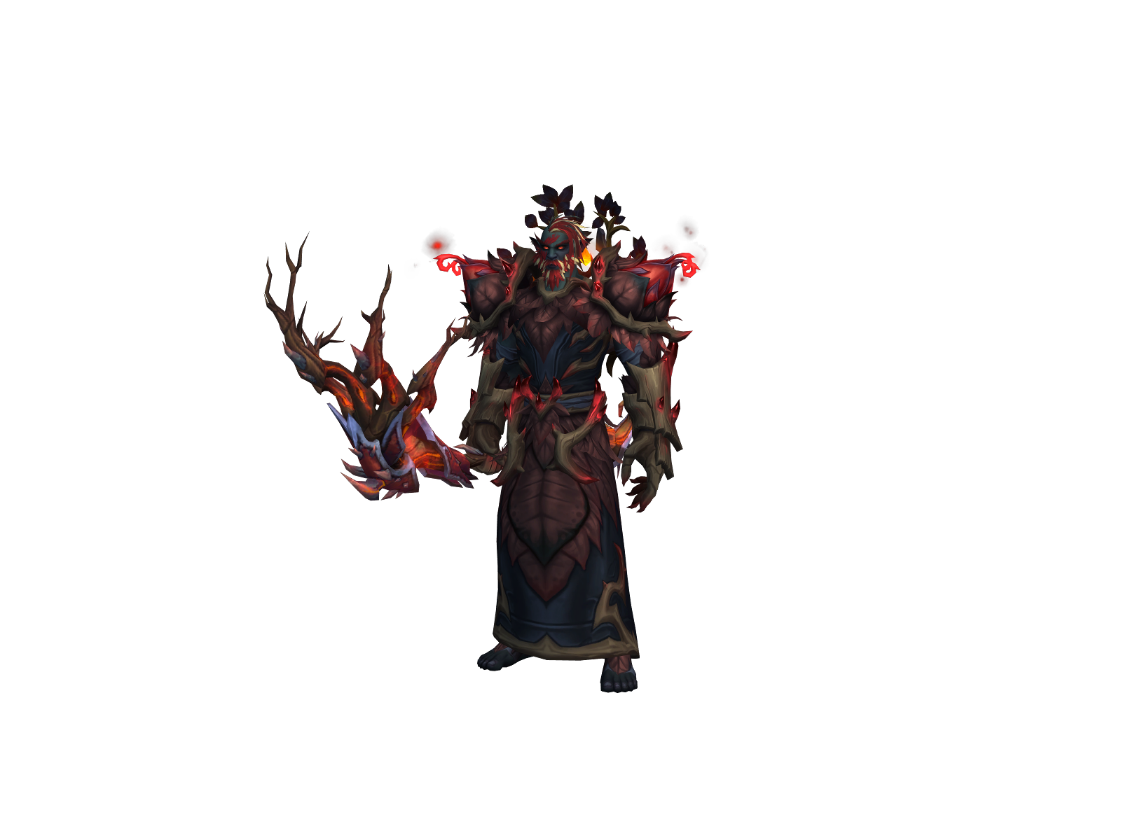 Szása 3D character render