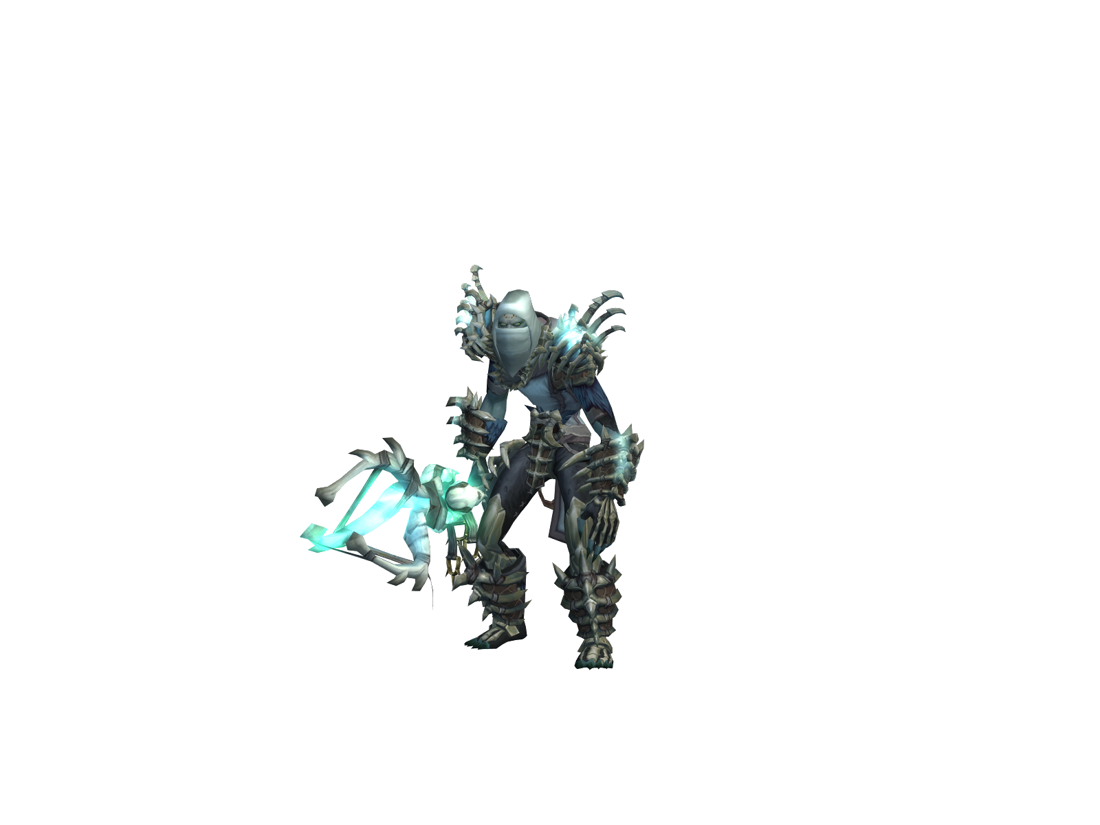 Zyrom 3D character render