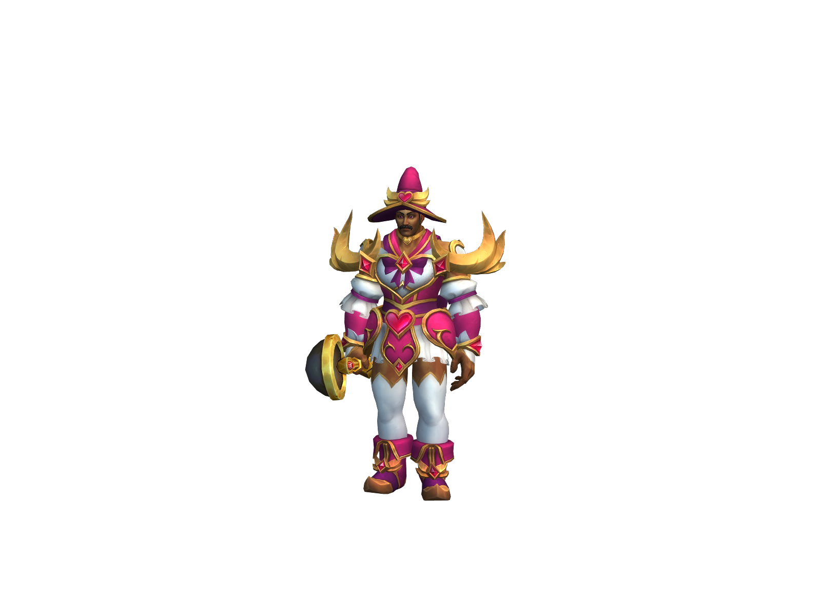 Infernalni 3D character render