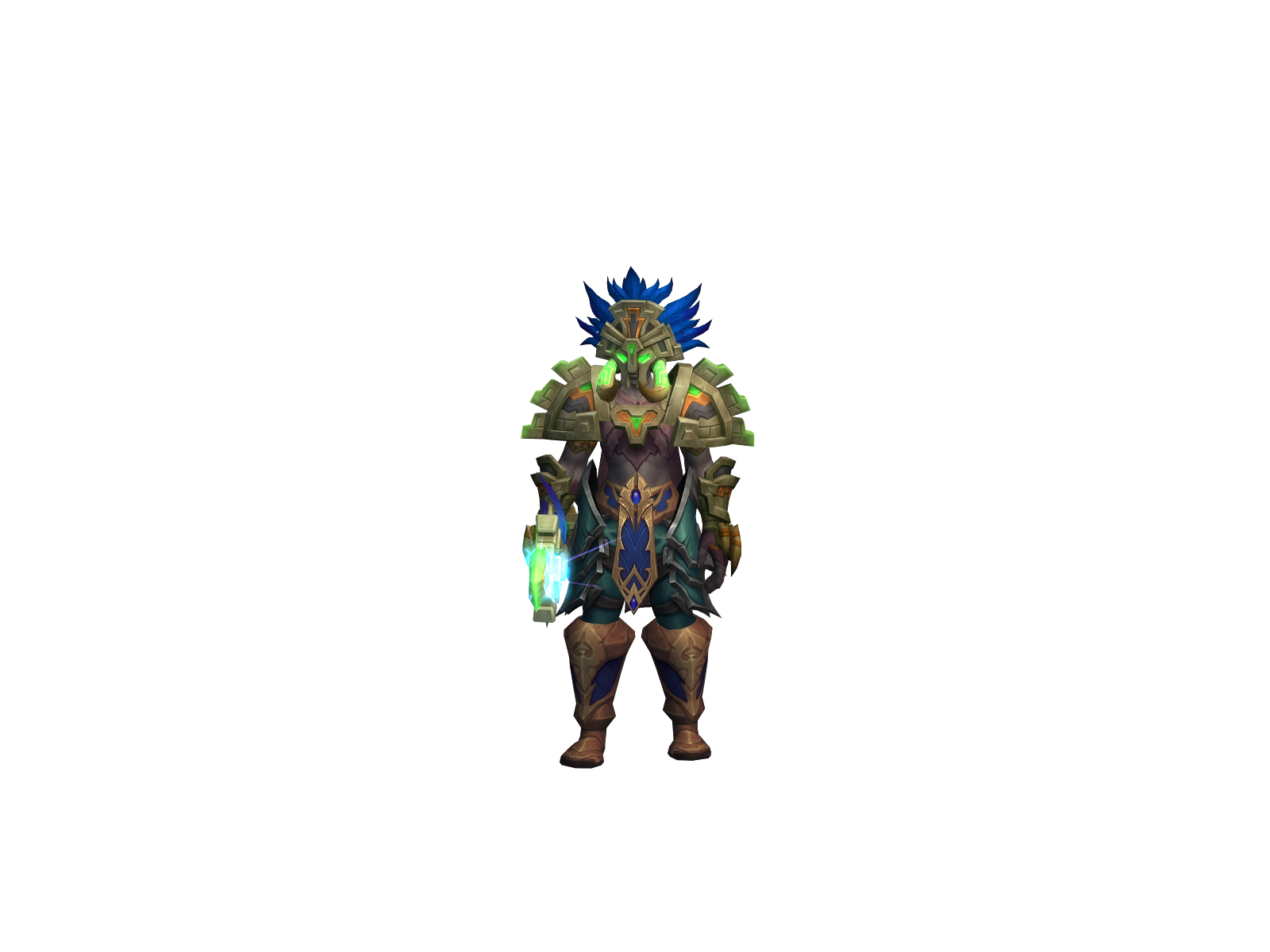 Juff 3D character render