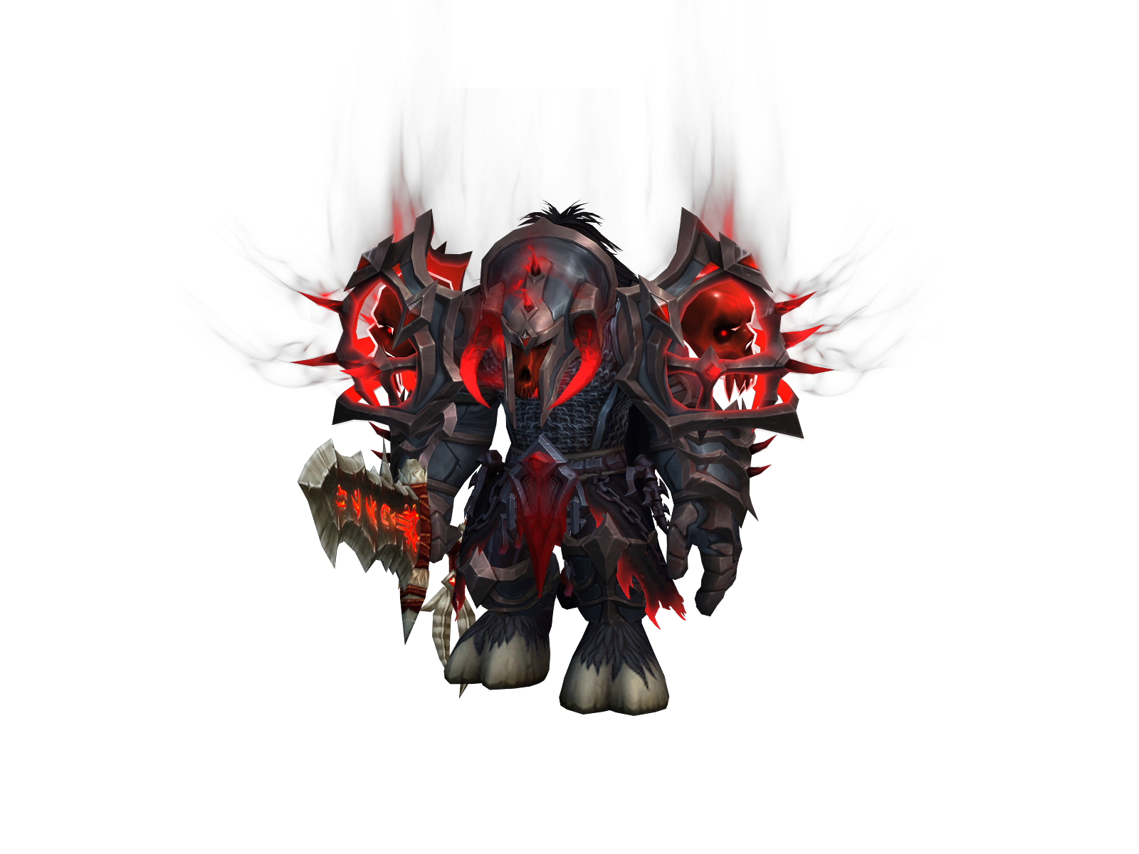 Manbearpiggy 3D character render