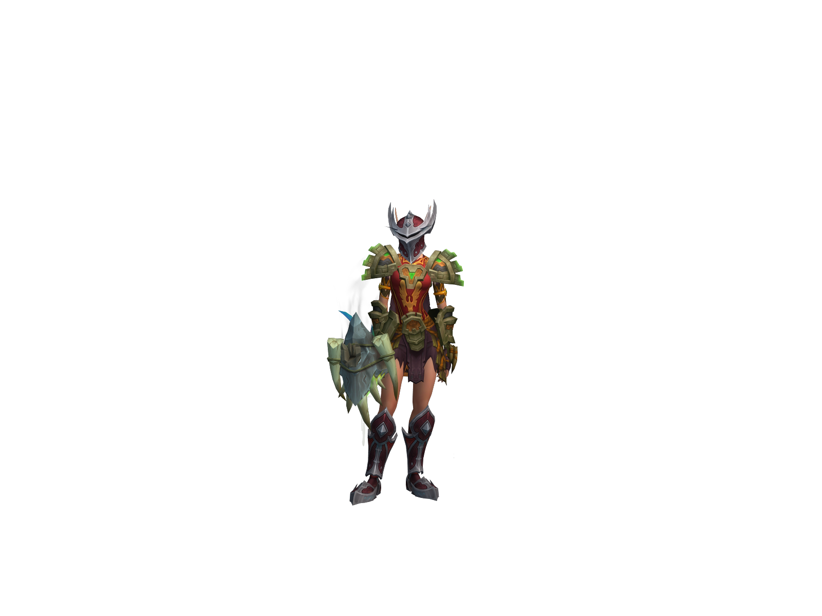 Ðokron 3D character render