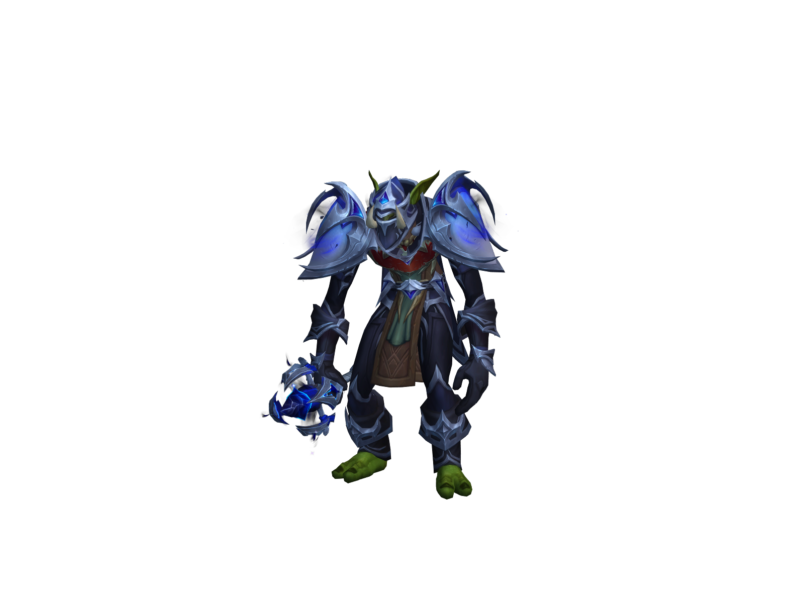 Hoordoo 3D character render