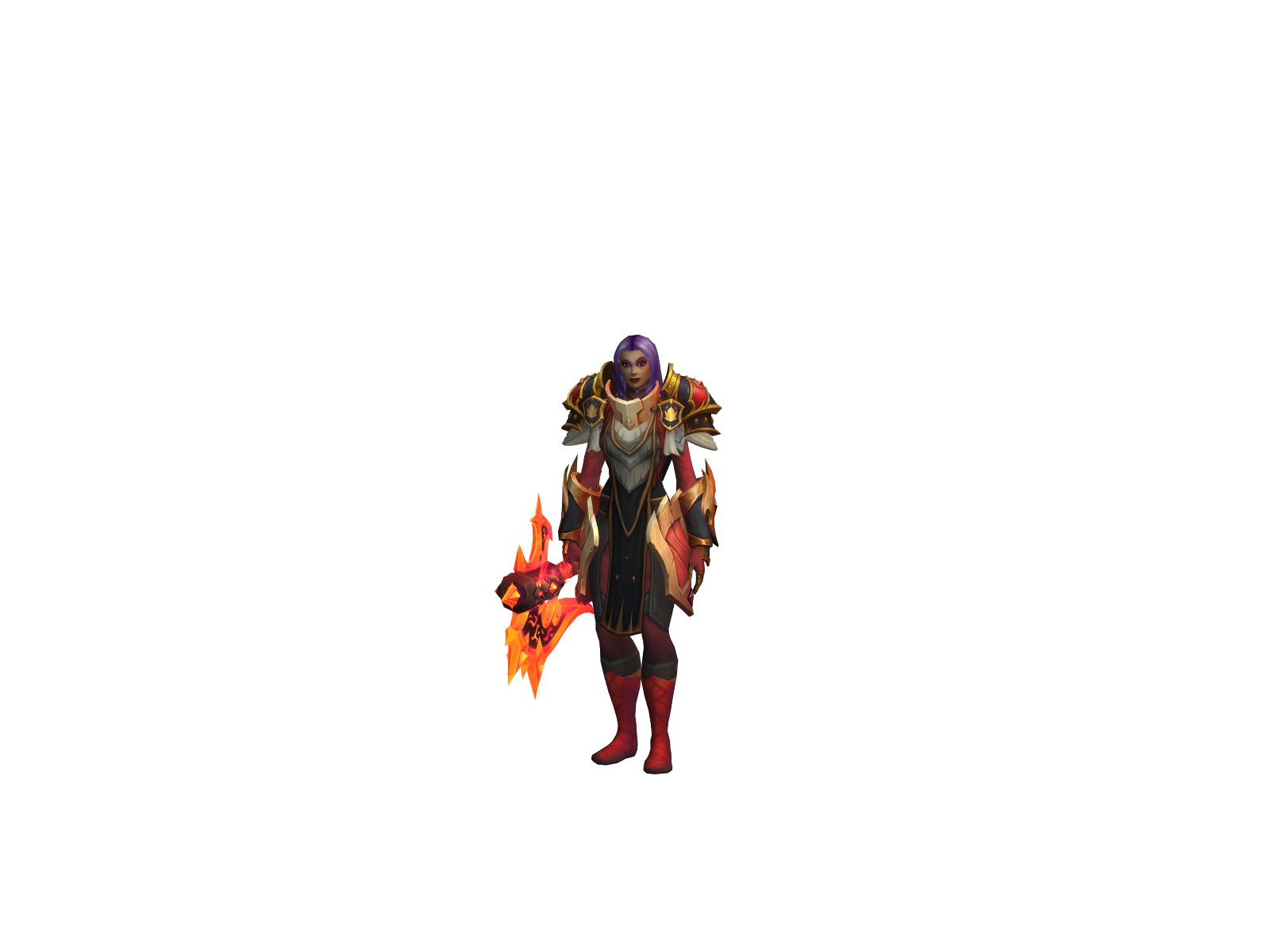 Kishápikacsa 3D character render