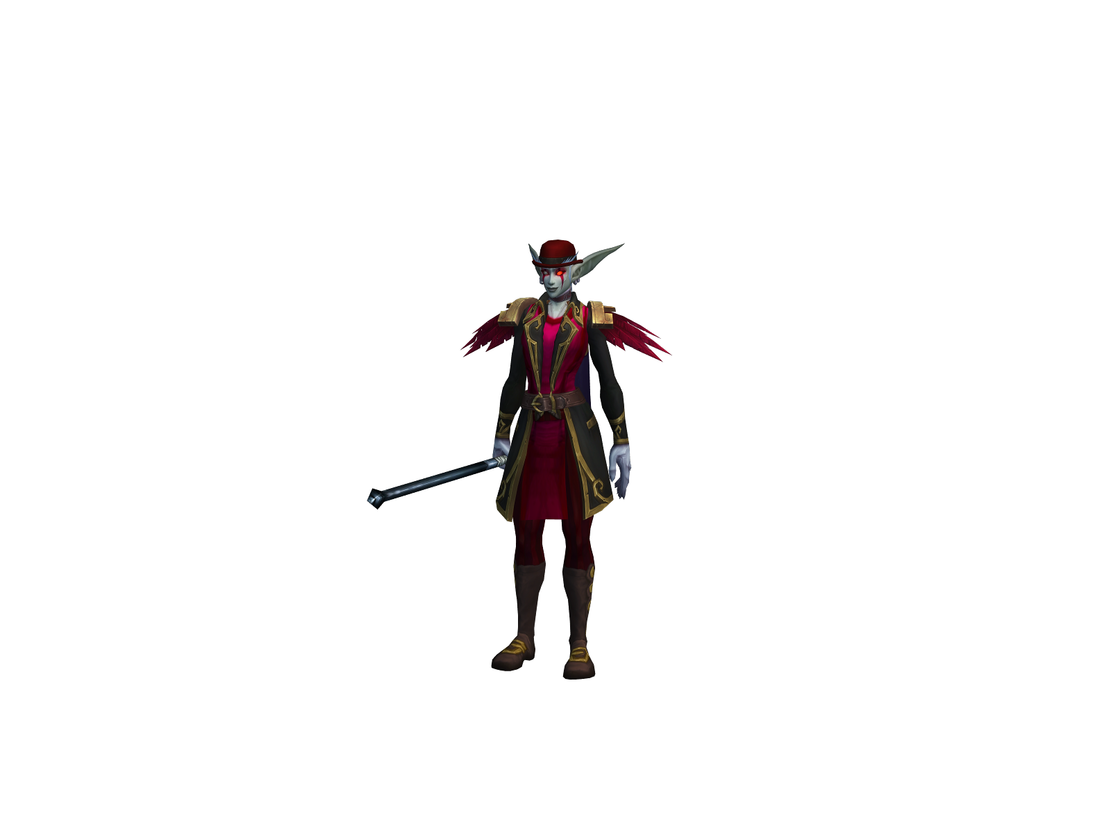 Vïolá 3D character render