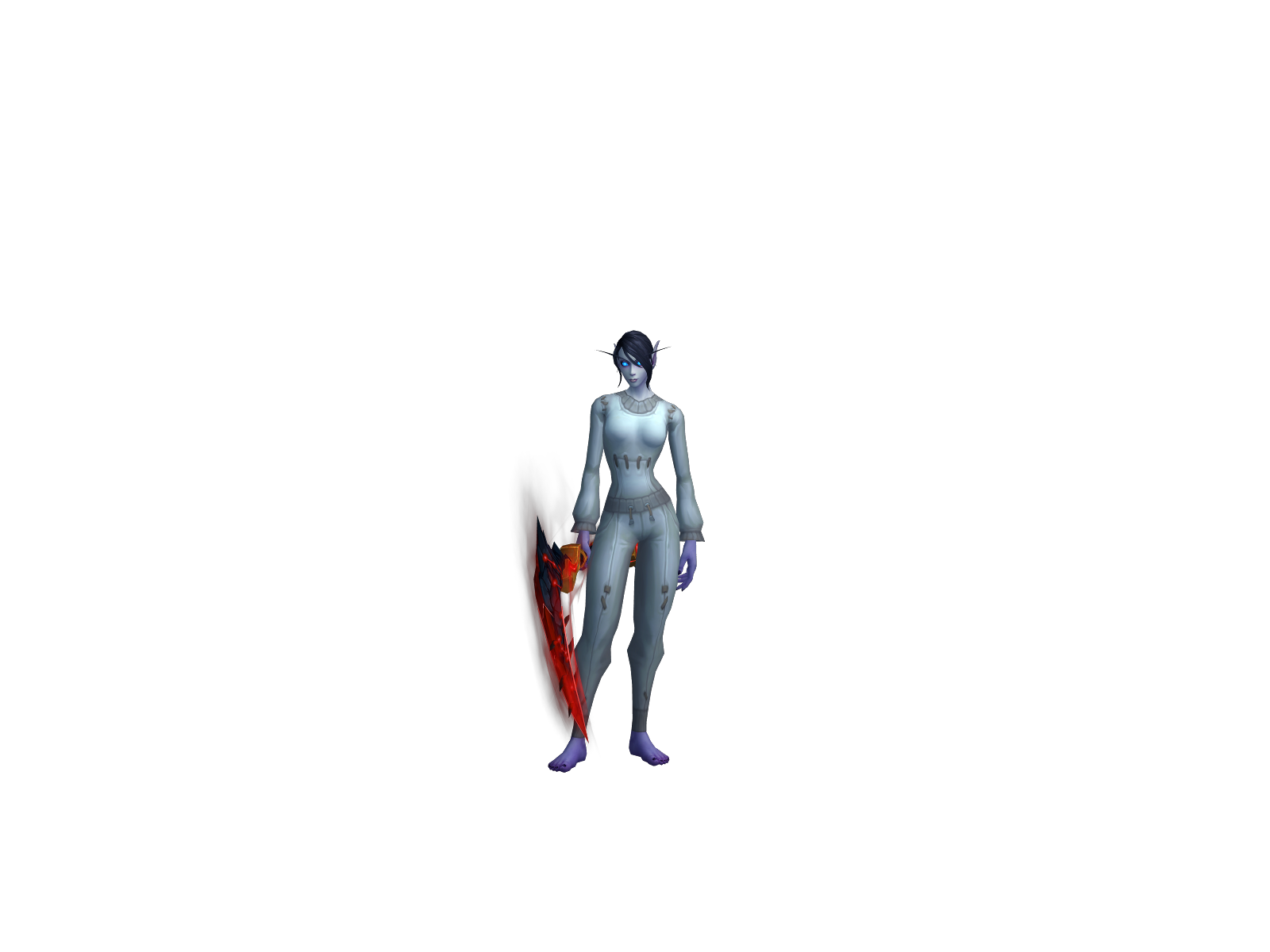 Froozar 3D character render