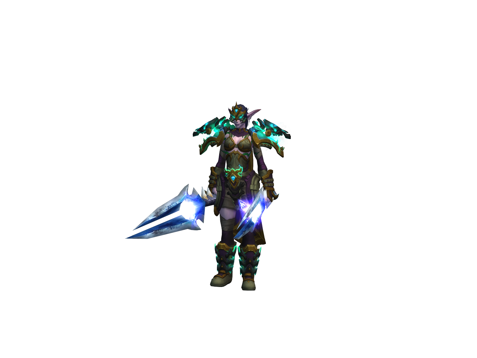 Tricksteros 3D character render