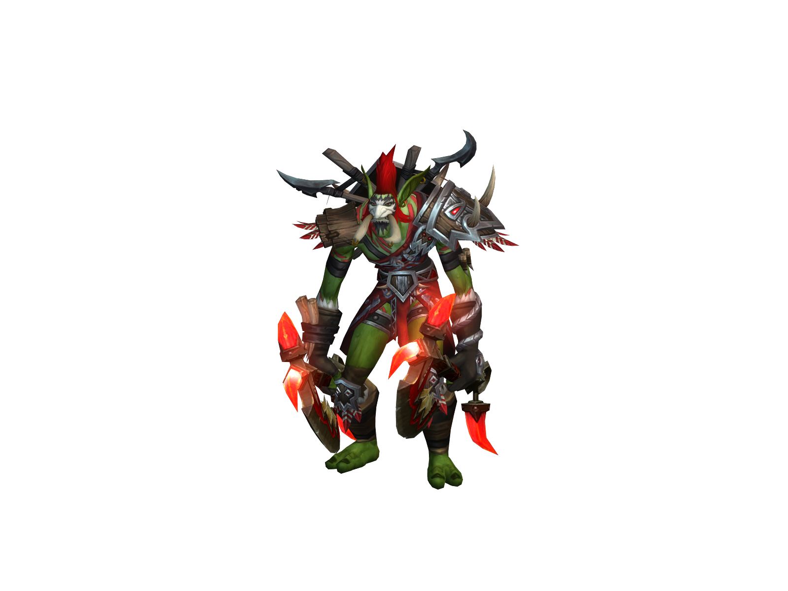 Bloodraizer 3D character render