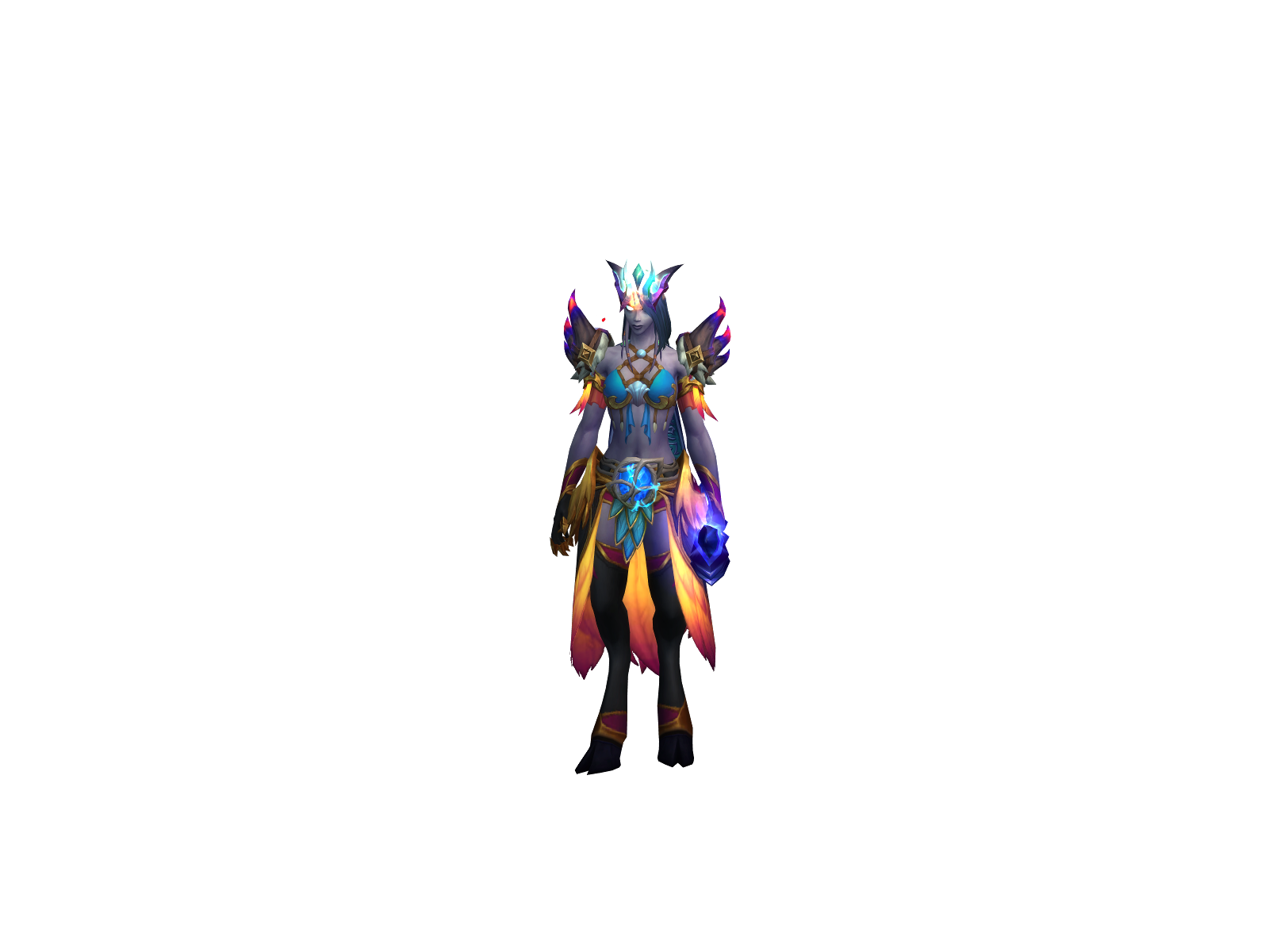 Yammina 3D character render