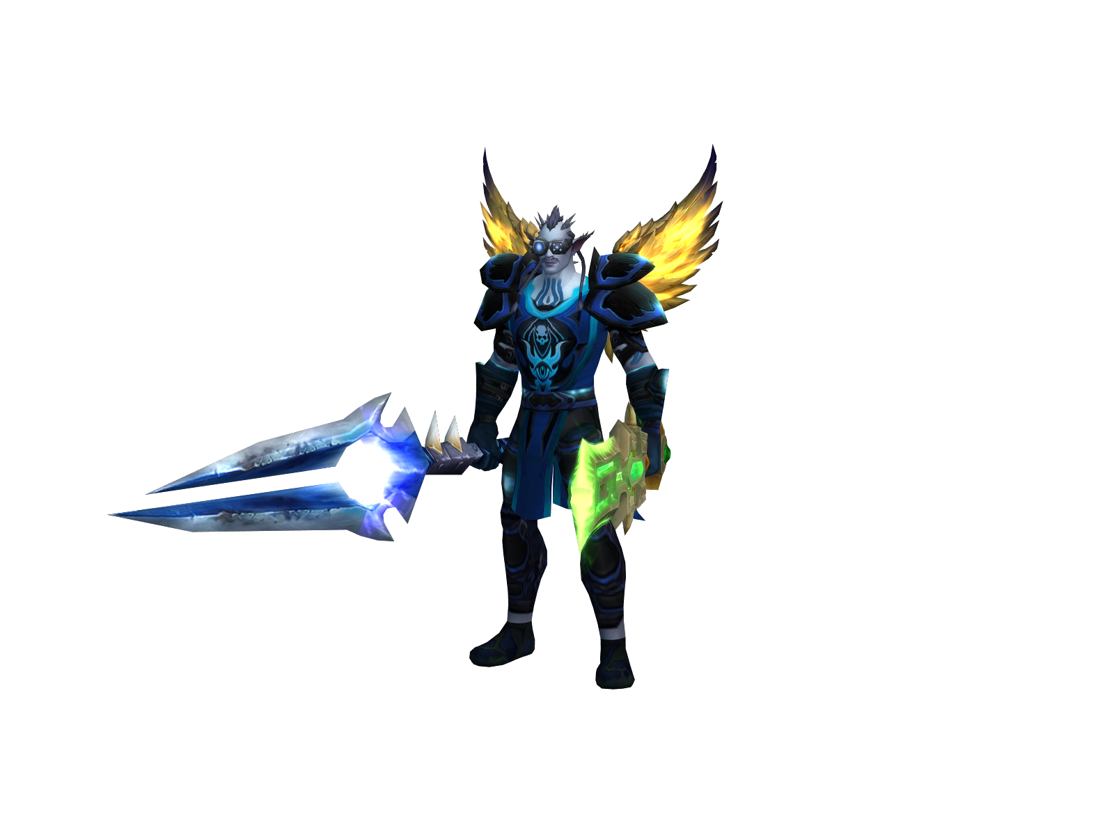 Zýru 3D character render