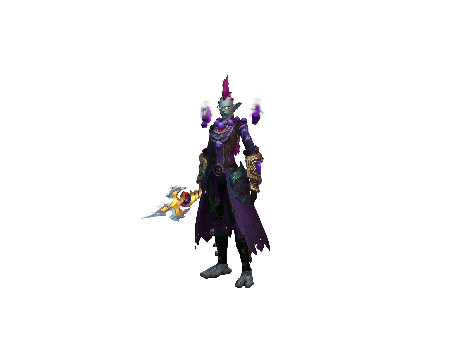 Obidru 3D character render