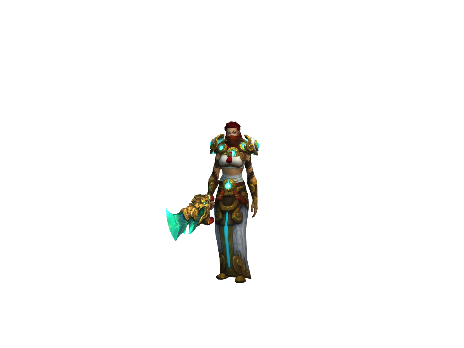 Zíibah 3D character render