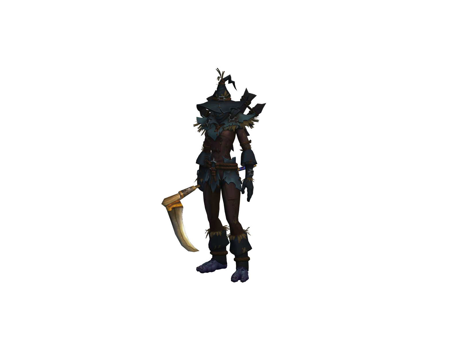 Windsdruid 3D character render