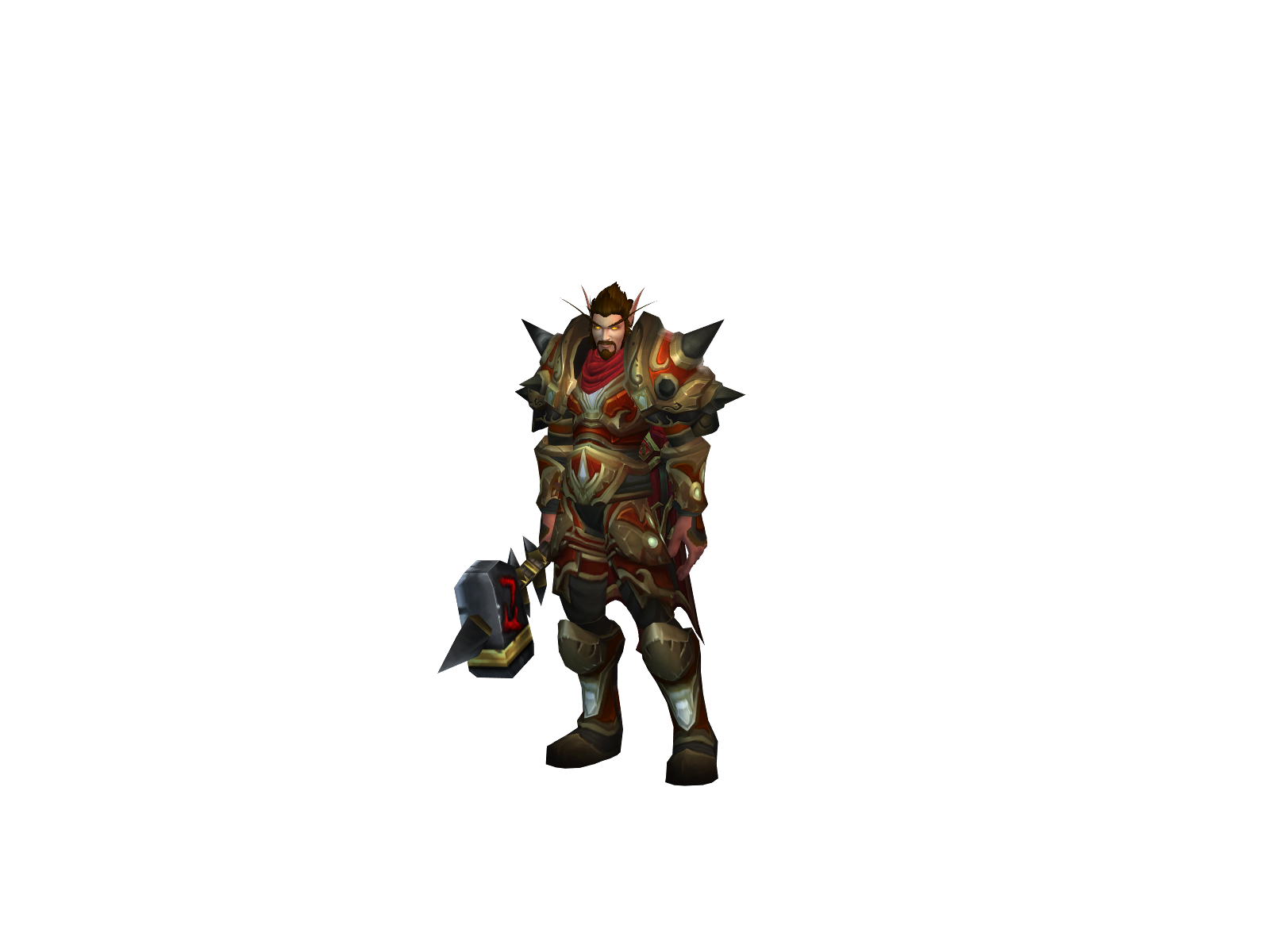 Cheradin 3D character render