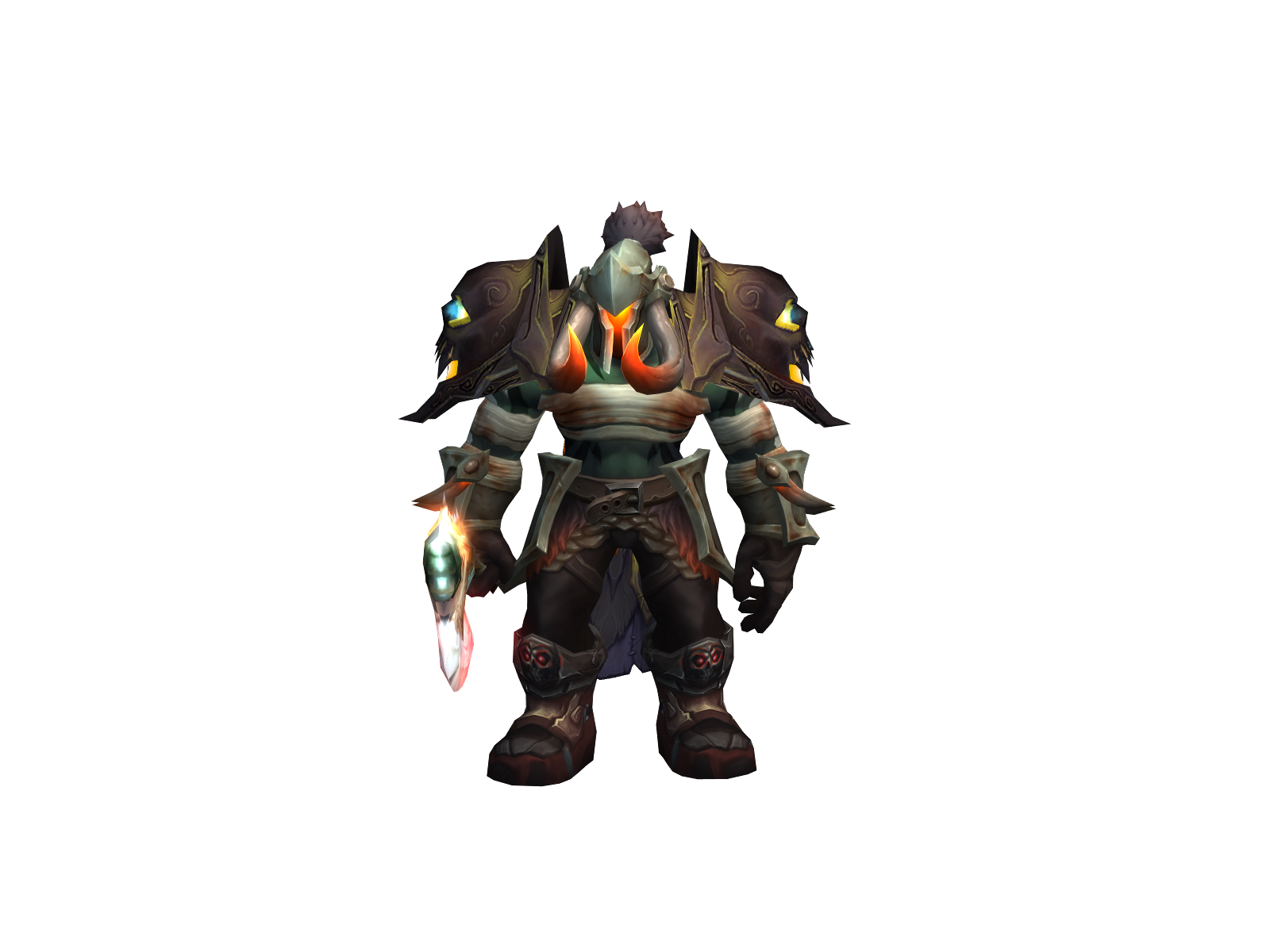 Daeramon 3D character render