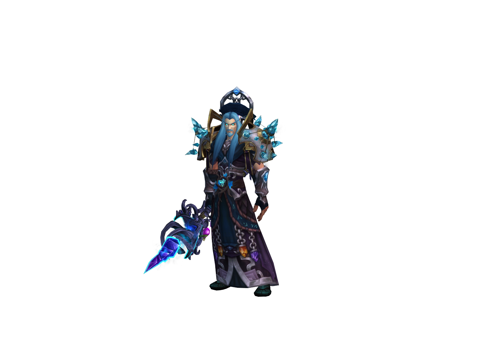 Aszpartám 3D character render