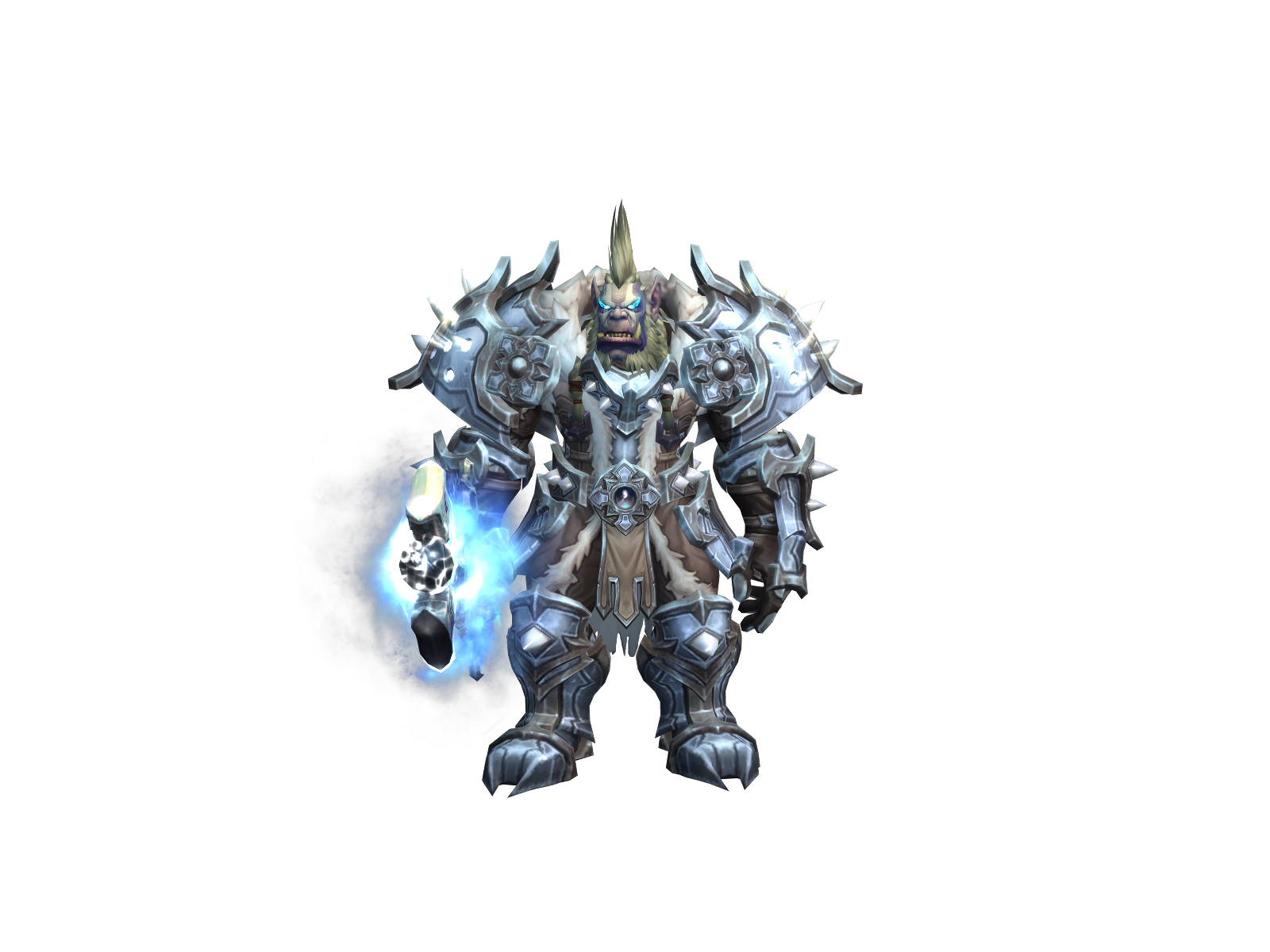 Clum 3D character render