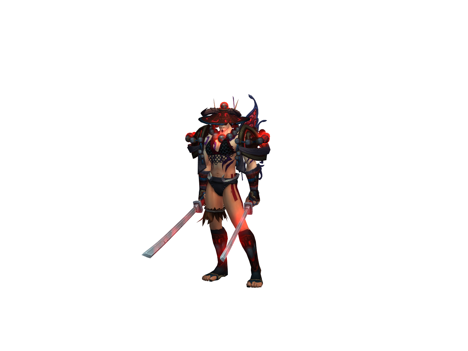 Qwerfckblind 3D character render