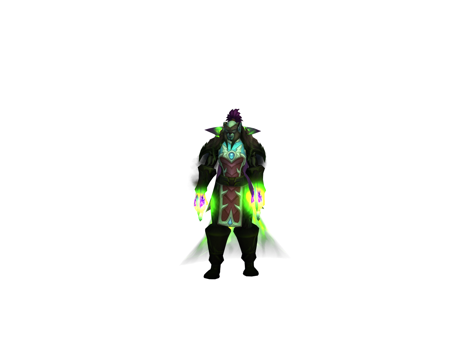 Defeåted 3D character render