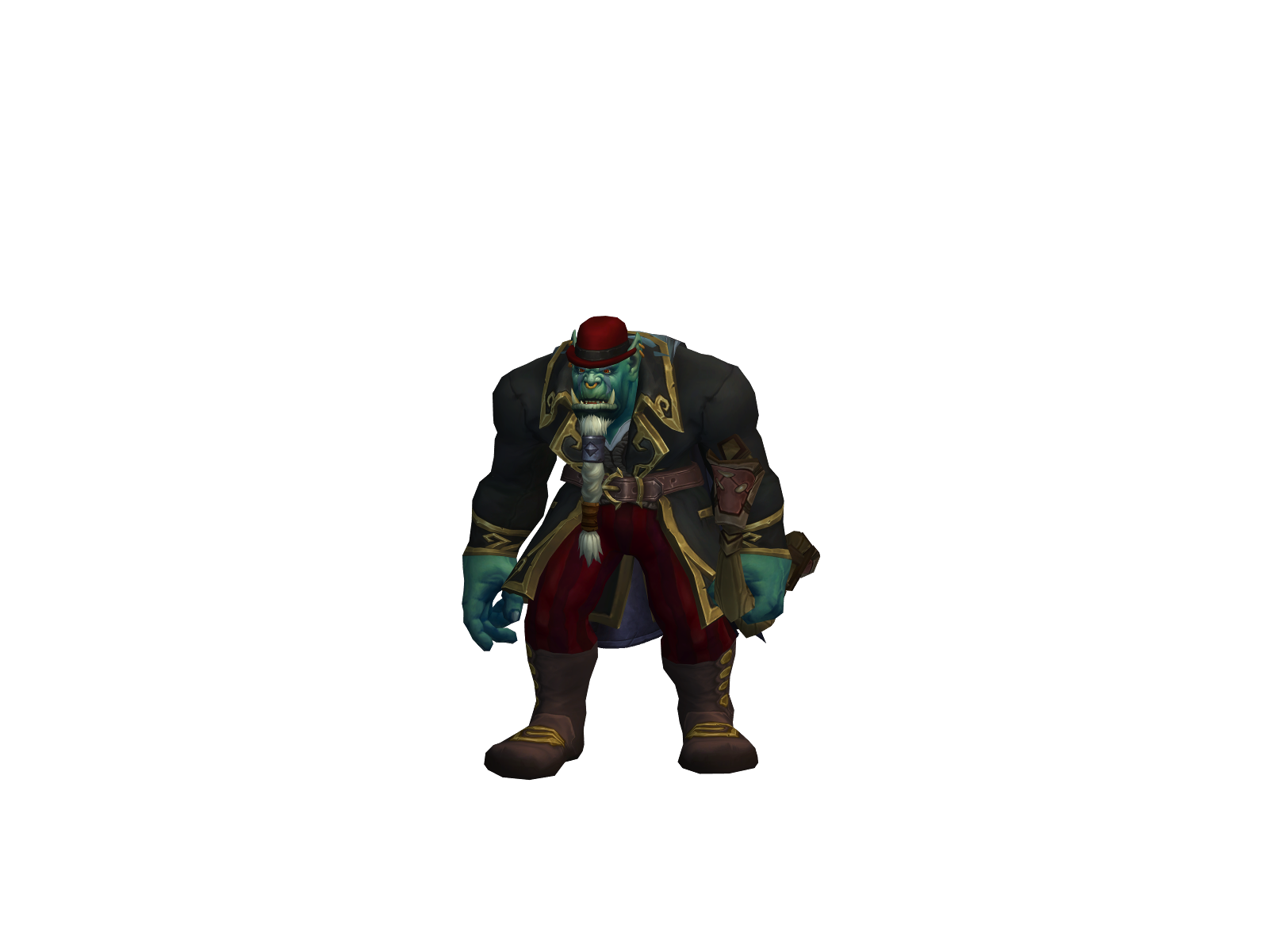 Craggan 3D character render